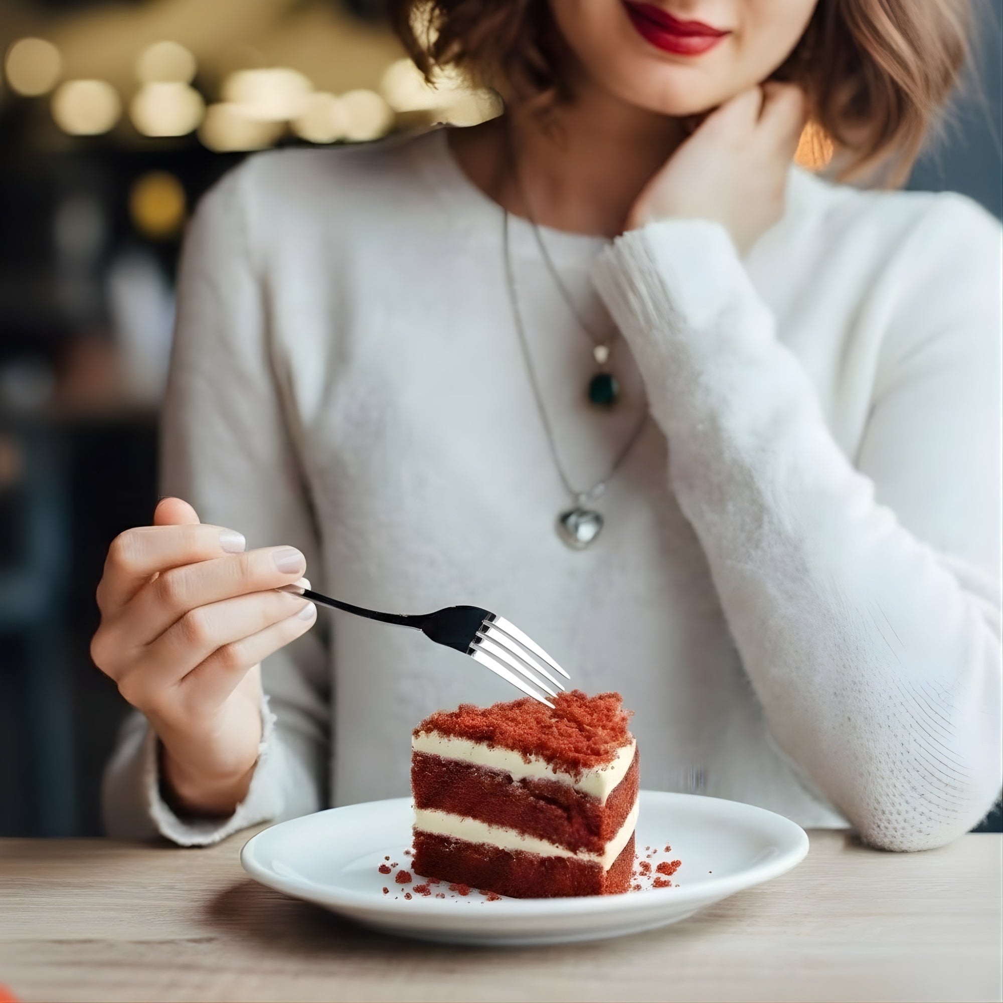 AnAndy and Sugar-Free Red Velvet Cake, 2.4 lb – Belgian Cocoa, Sugar-Free Cream Cheese Frosting, Keto & Diabetic-Friendly Birthday Gift - Overture Gifts