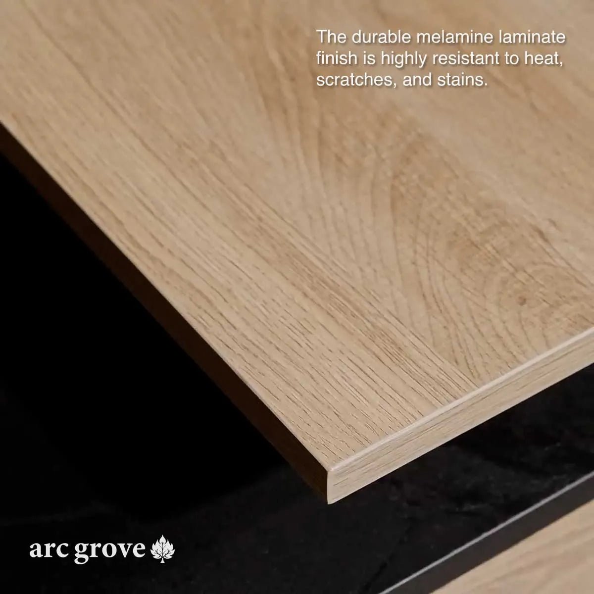 Anderson · L-Shaped Executive Standing Desk, Adjustable Height - Overture Gifts