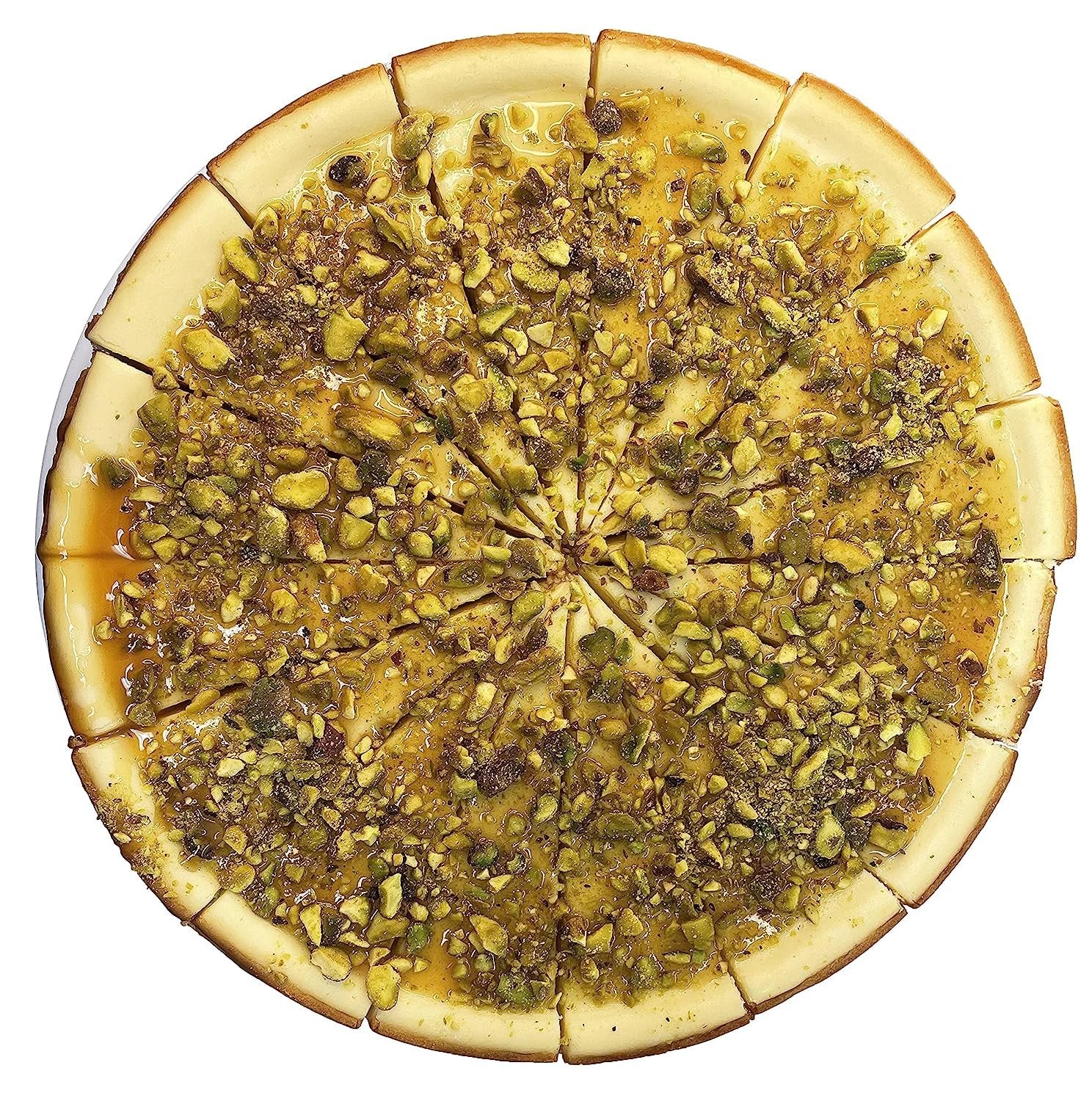Andy Anand Sugar-Free & Gluten-Free Caramel Pistachio Cheesecake, 9-Inch – Diabetic-Friendly, Cream Cheese, Birthday & Holiday Gift Box