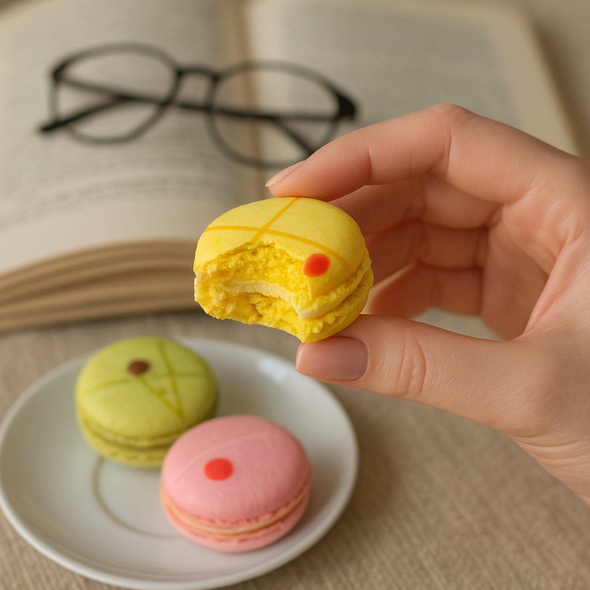 Andy Anand French Macarons, 24-Piece Gift Box – Made Fresh Daily, Assorted Gourmet Flavors, Gluten-Free – Birthday & Holiday Celebration - Overture Gifts