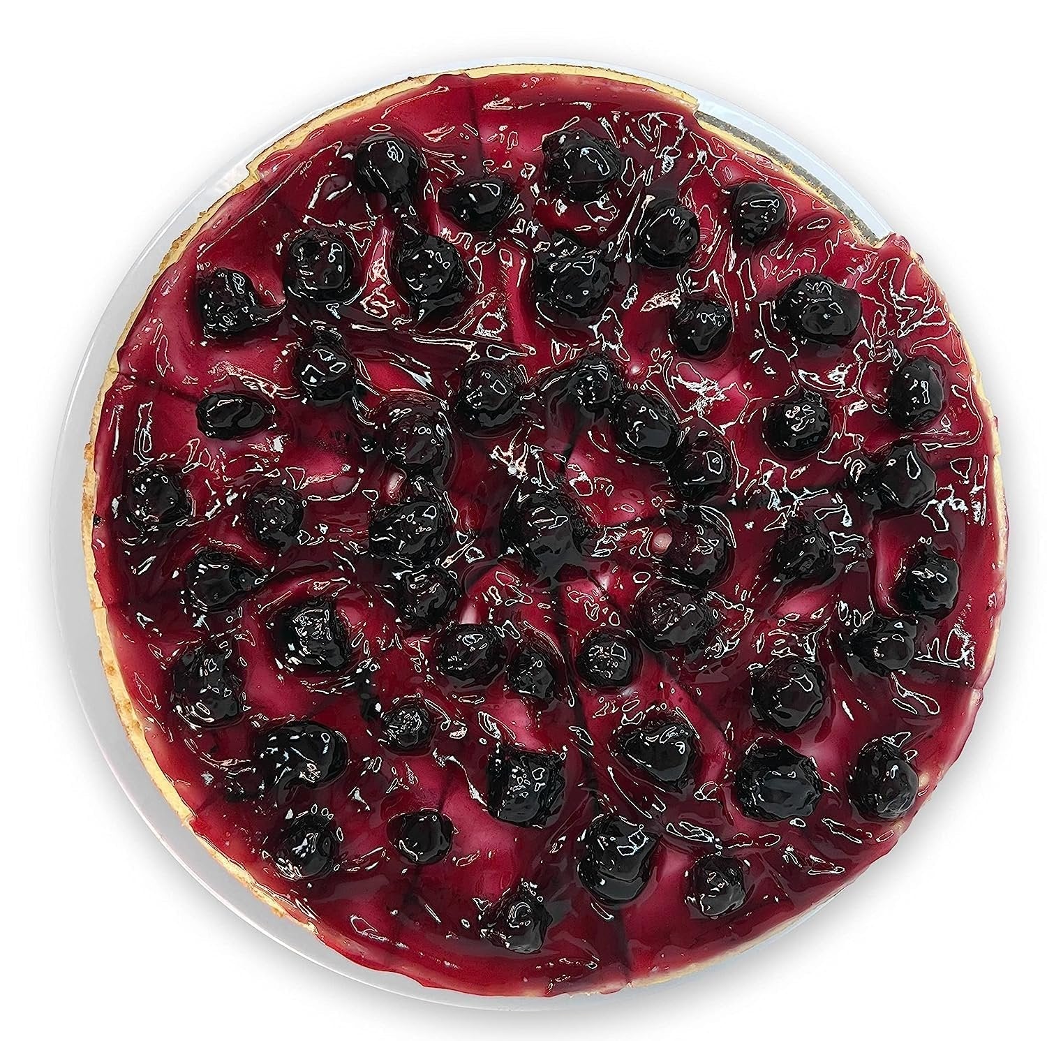 Andy Anand Gluten-Free Blueberry Cheesecake, 9-Inch, 2 lb – Freshly Baked, Real California Cream Cheese, No Preservatives, Birthday Gift Box