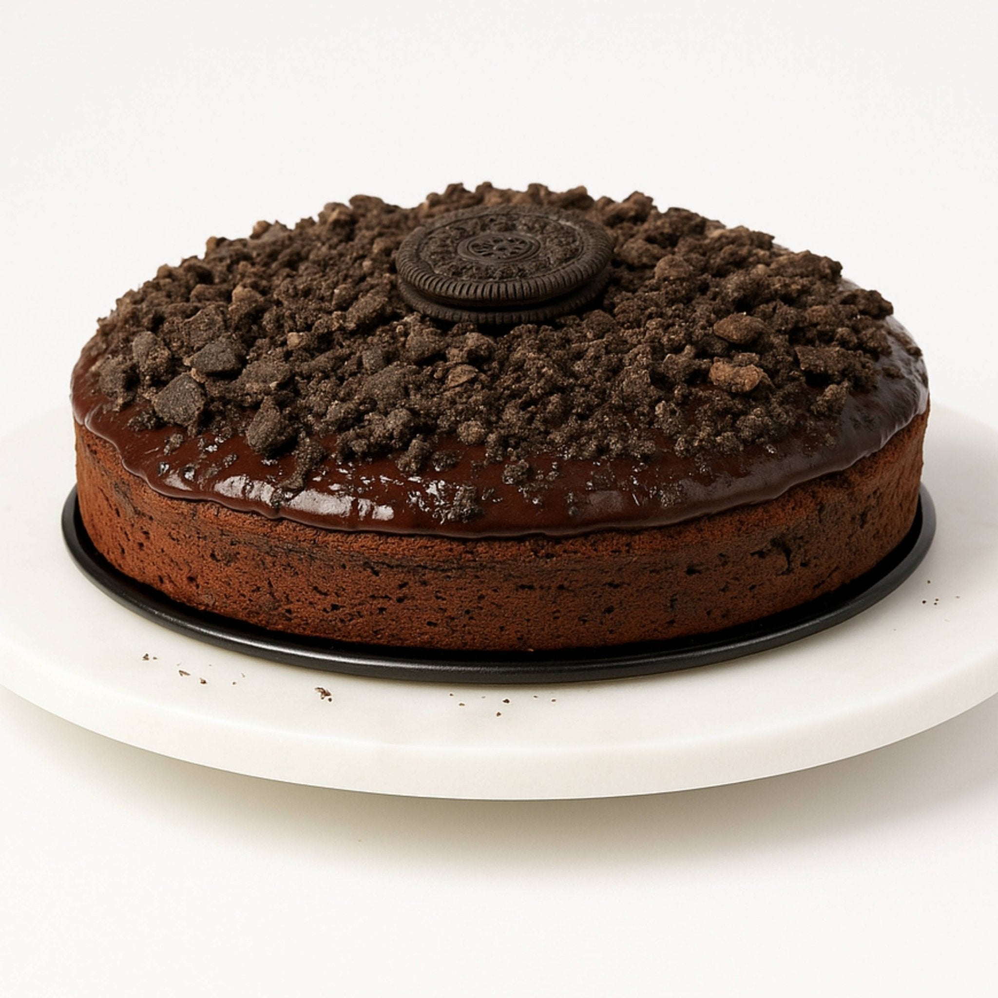 Andy Anand Sugar-Free Cookies & Cream Cake, 9-Inch, 2 lb – Award-Winning, All-Natural, Handcrafted, Diabetic-Friendly Birthday Gift Box - Overture Gifts