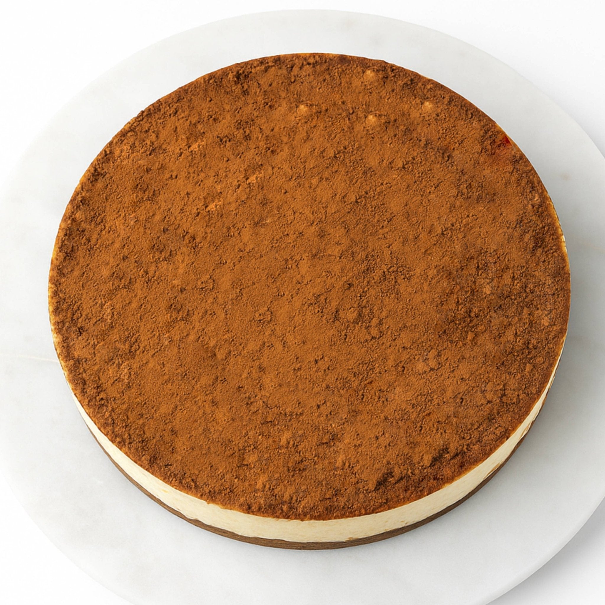 Andy Anand Sugar-Free Tiramisu Mousse Chiffon Cake, 2.2 lb – Coffee Sponge, Mascarpone Mousse, Keto & Diabetic-Friendly Birthday Gift Box - Overture Gifts