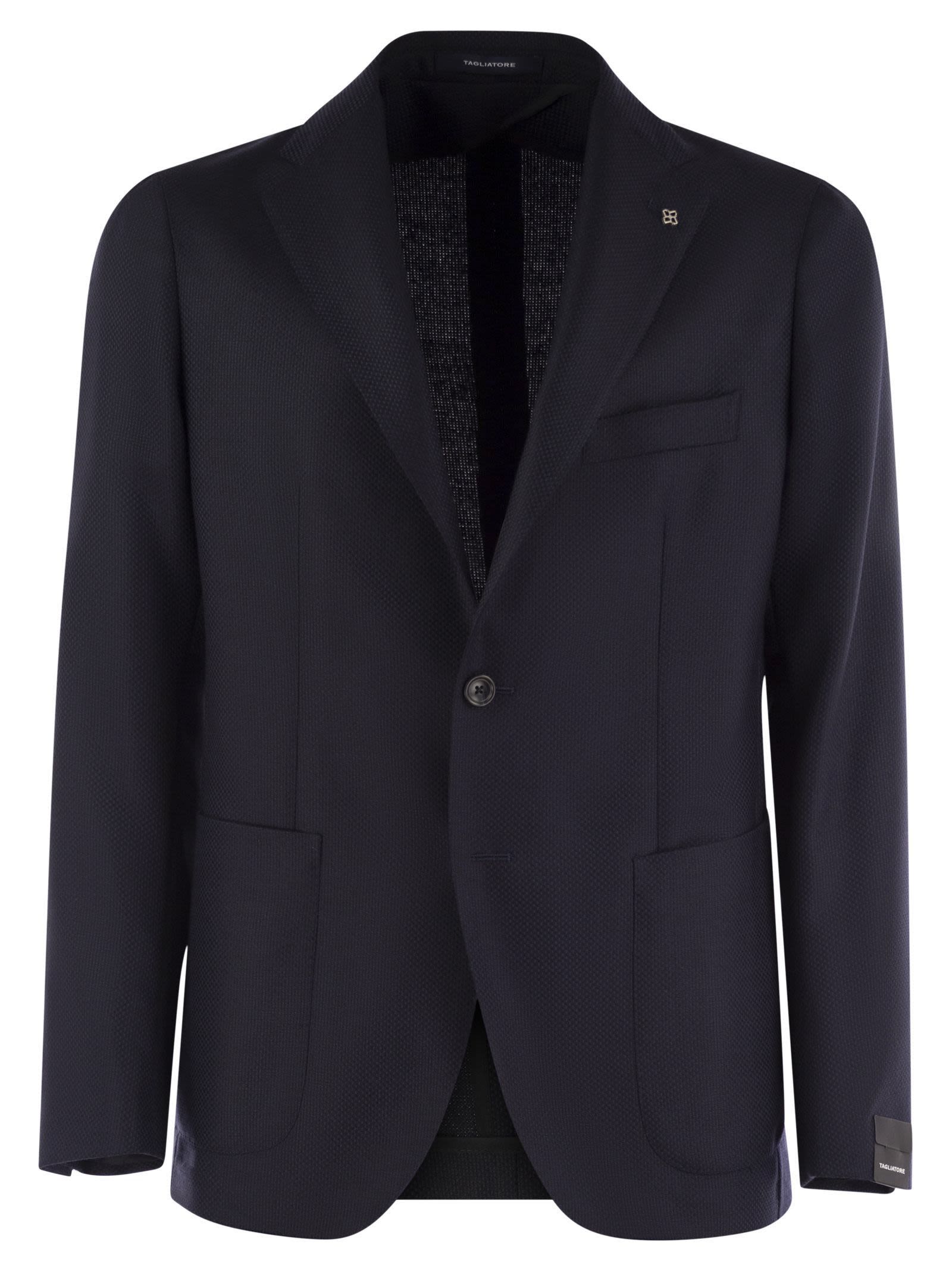 Tagliatore Men Virgin Wool Jacket