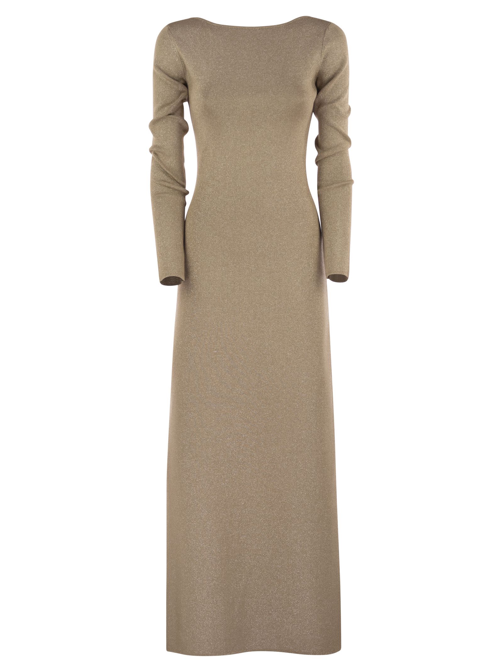 Max Mara Women Bracco - Viscose And Lurex Slim Dress