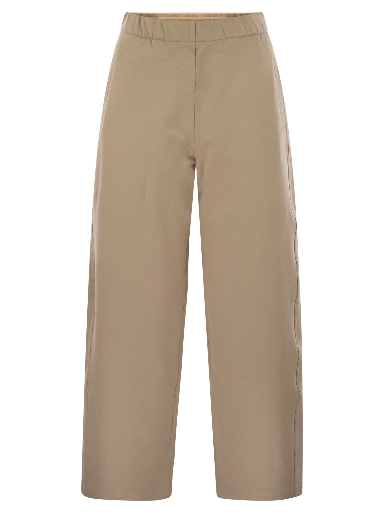 Max Mara Women Filovia - Silk And Cotton Fleece Trousers