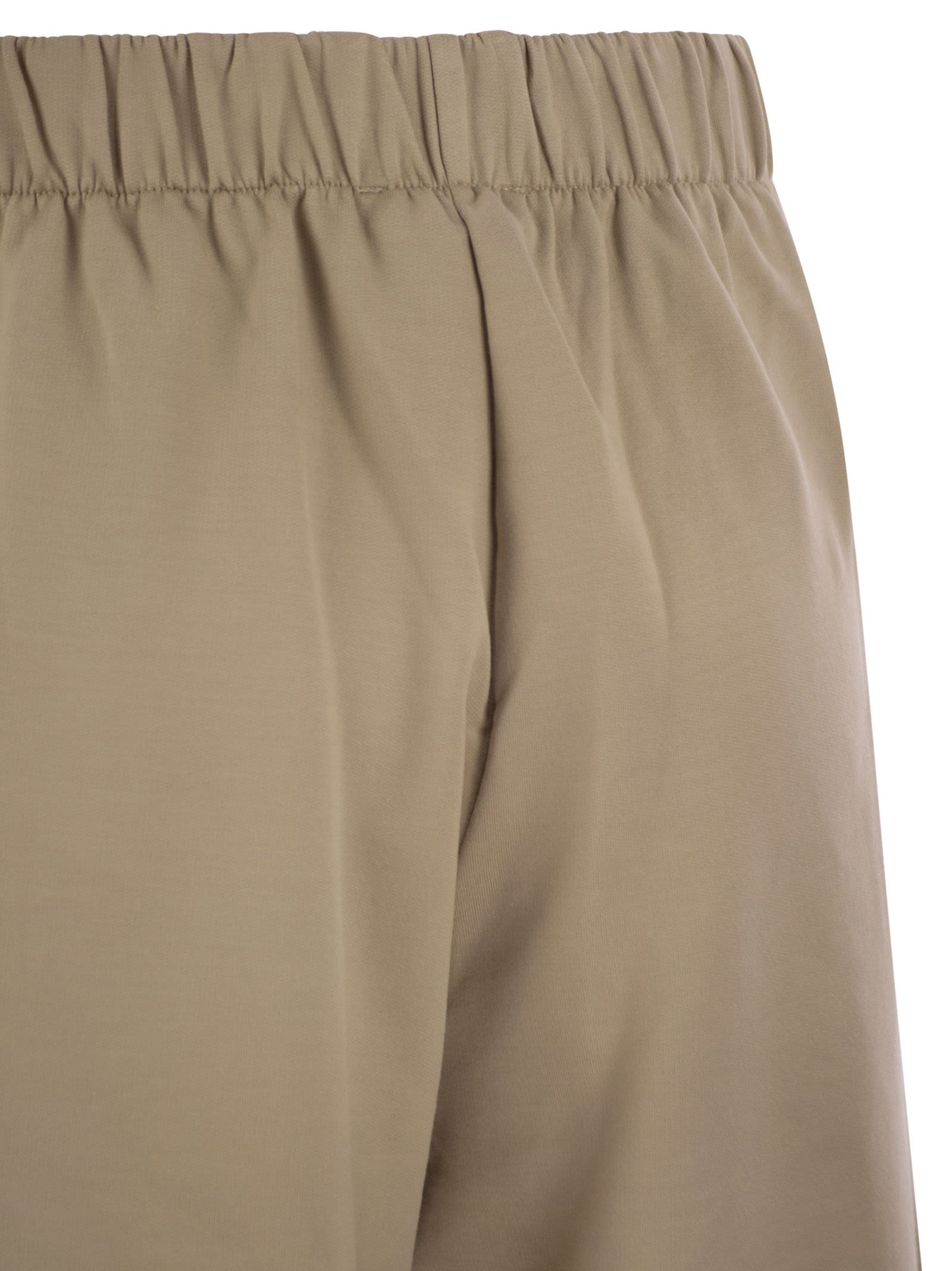 Max Mara Women Filovia - Silk And Cotton Fleece Trousers