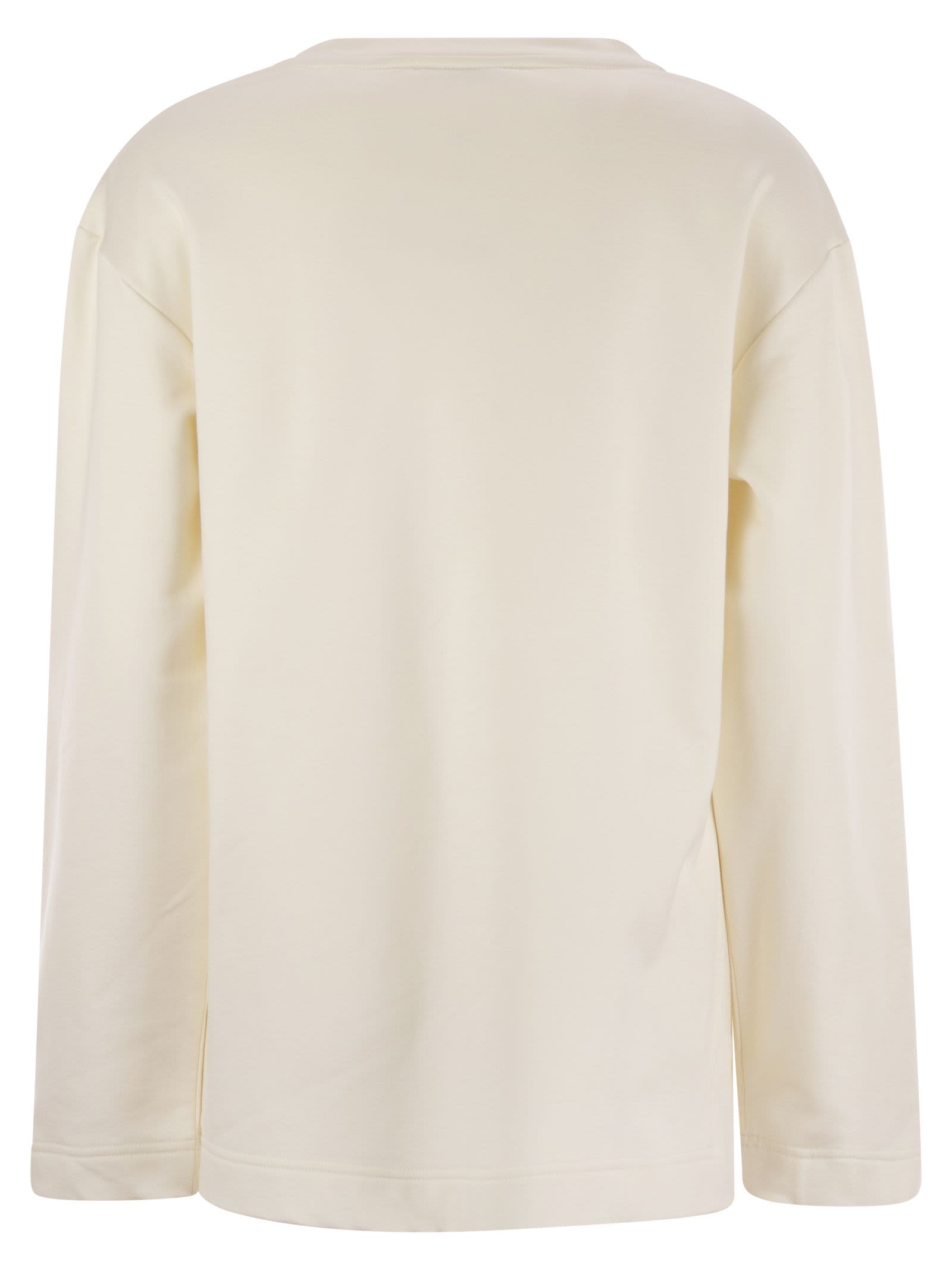 Max Mara Women Berma - Silk And Cotton Sweatshirt
