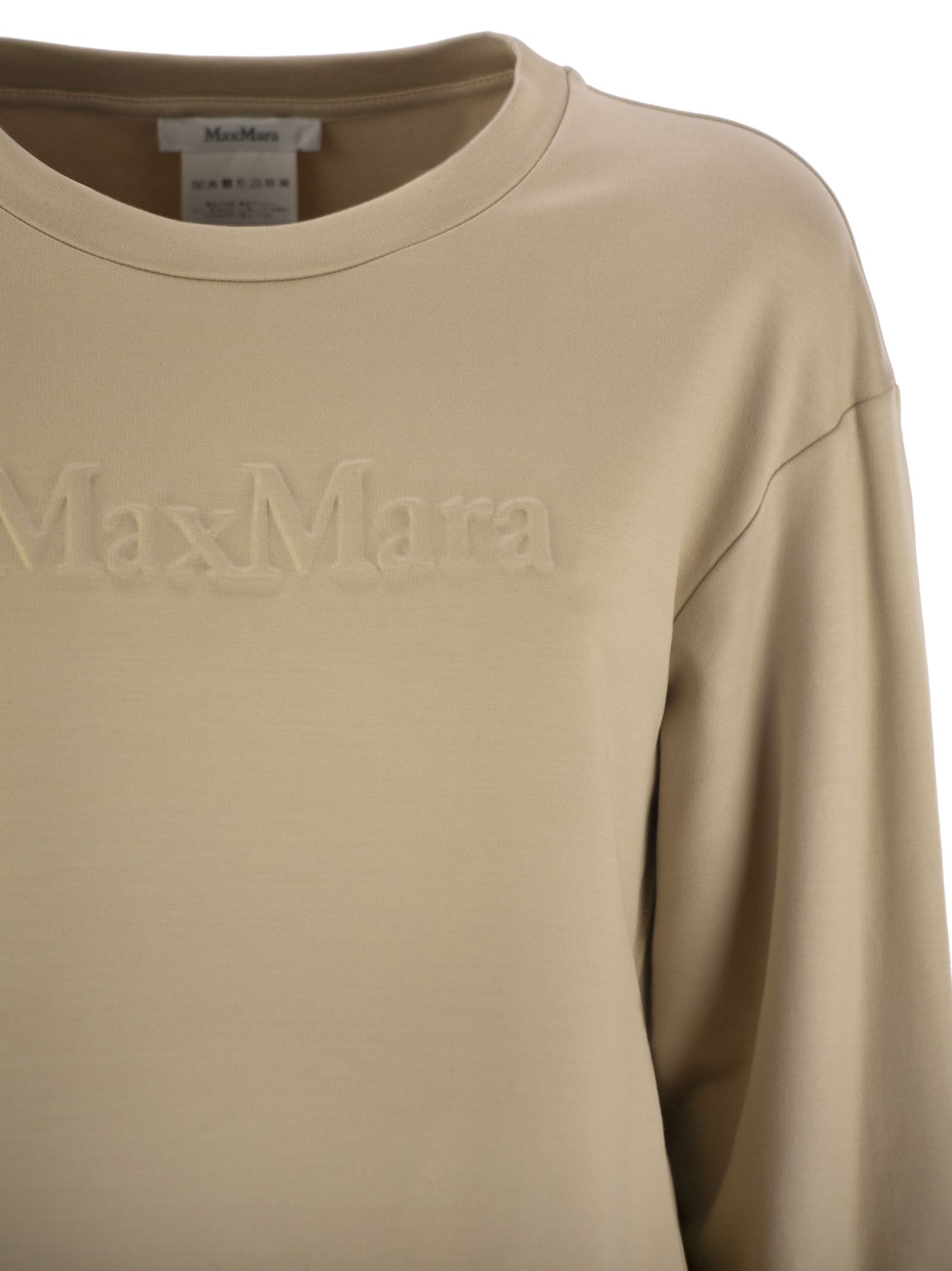 Max Mara Women Berma - Silk And Cotton Sweatshirt
