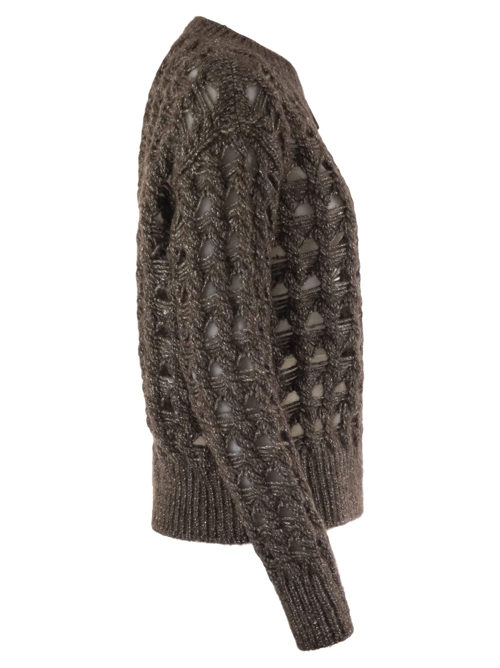 Herno Women Resort Jumper In Alpaca And Wool