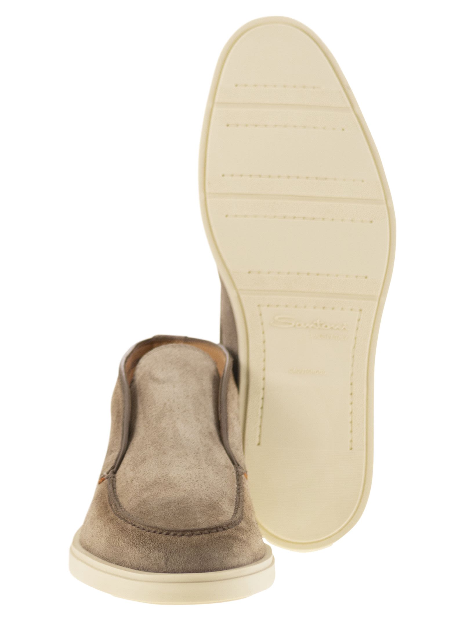 Santoni Men Suede Desert Boot
