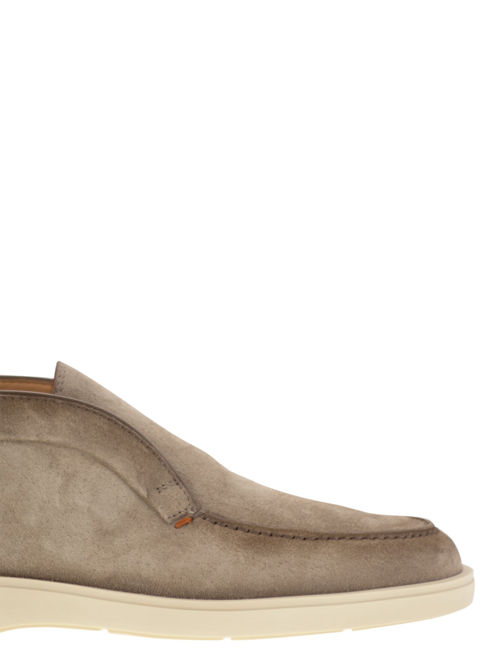 Santoni Men Suede Desert Boot