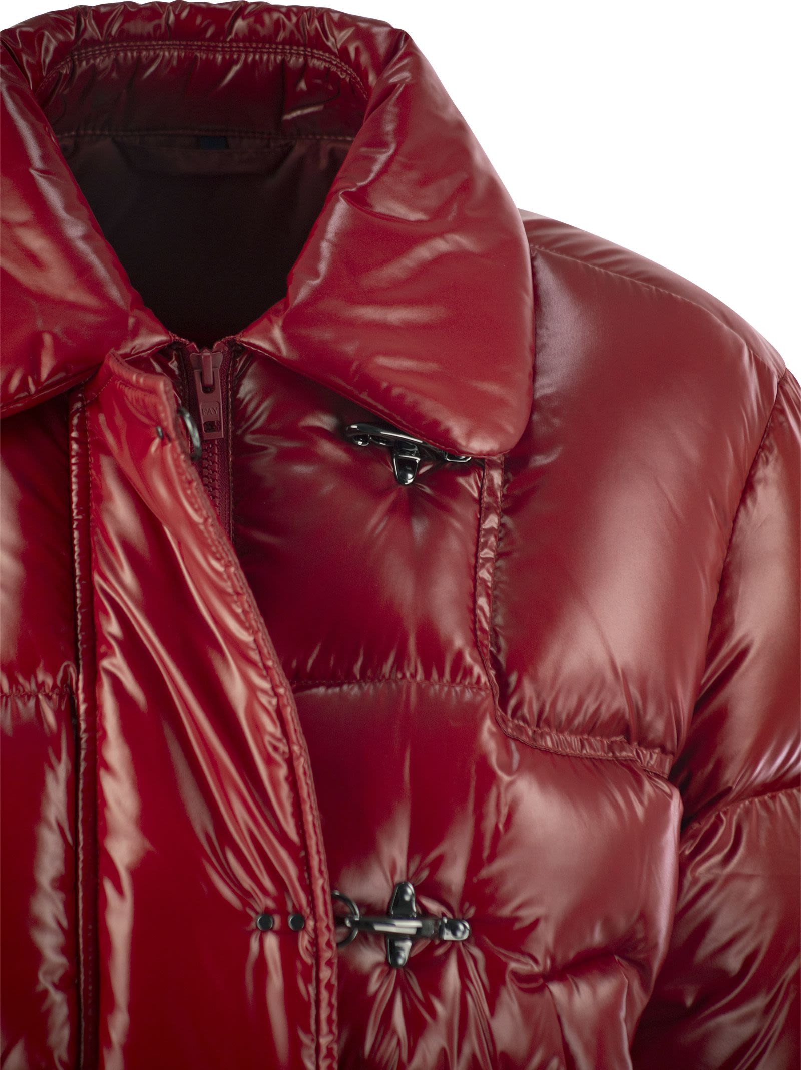 Fay Women 3-Hook Cropped Down Jacket