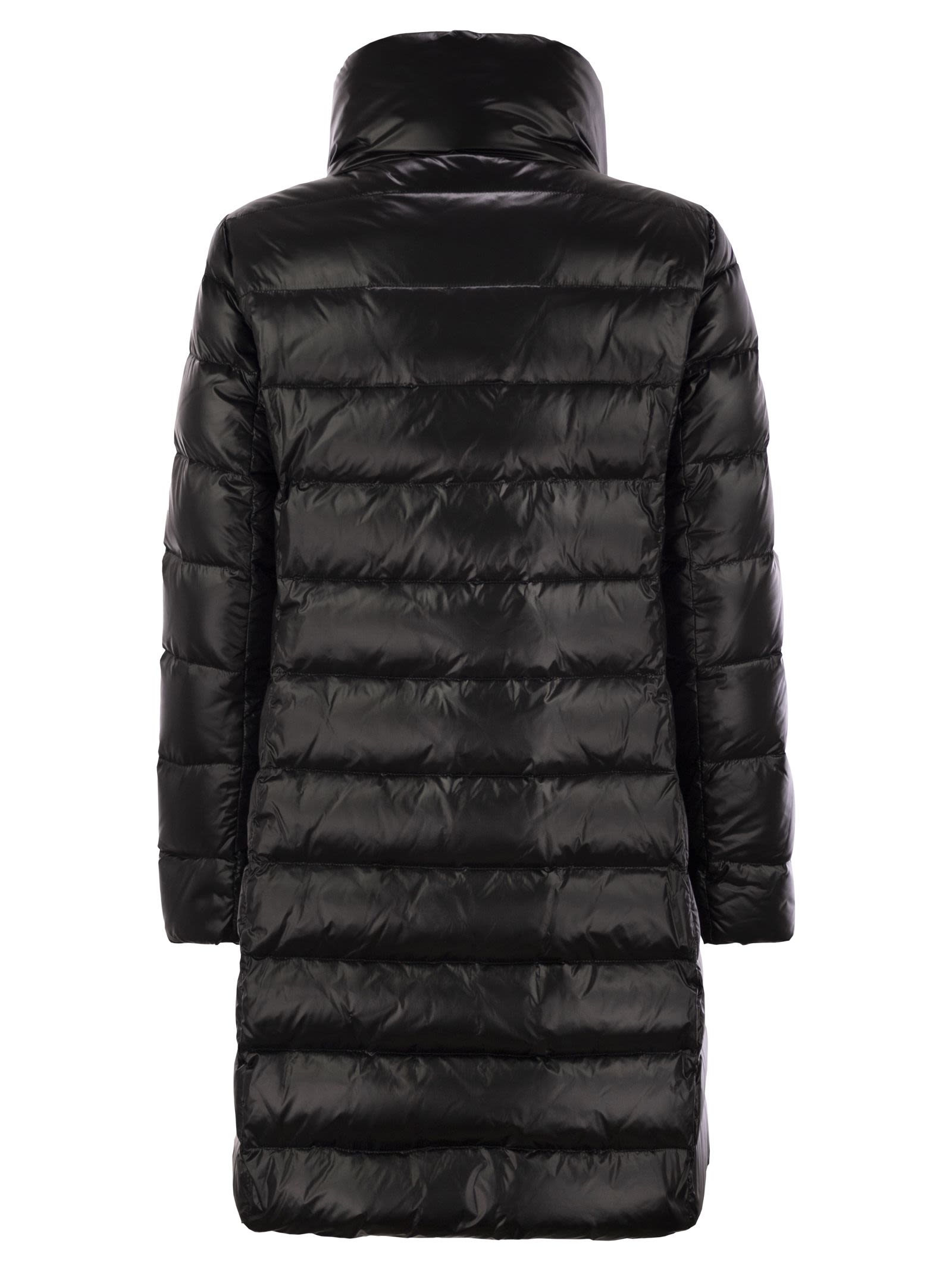 Fay Women Long Down Jacket With Hook