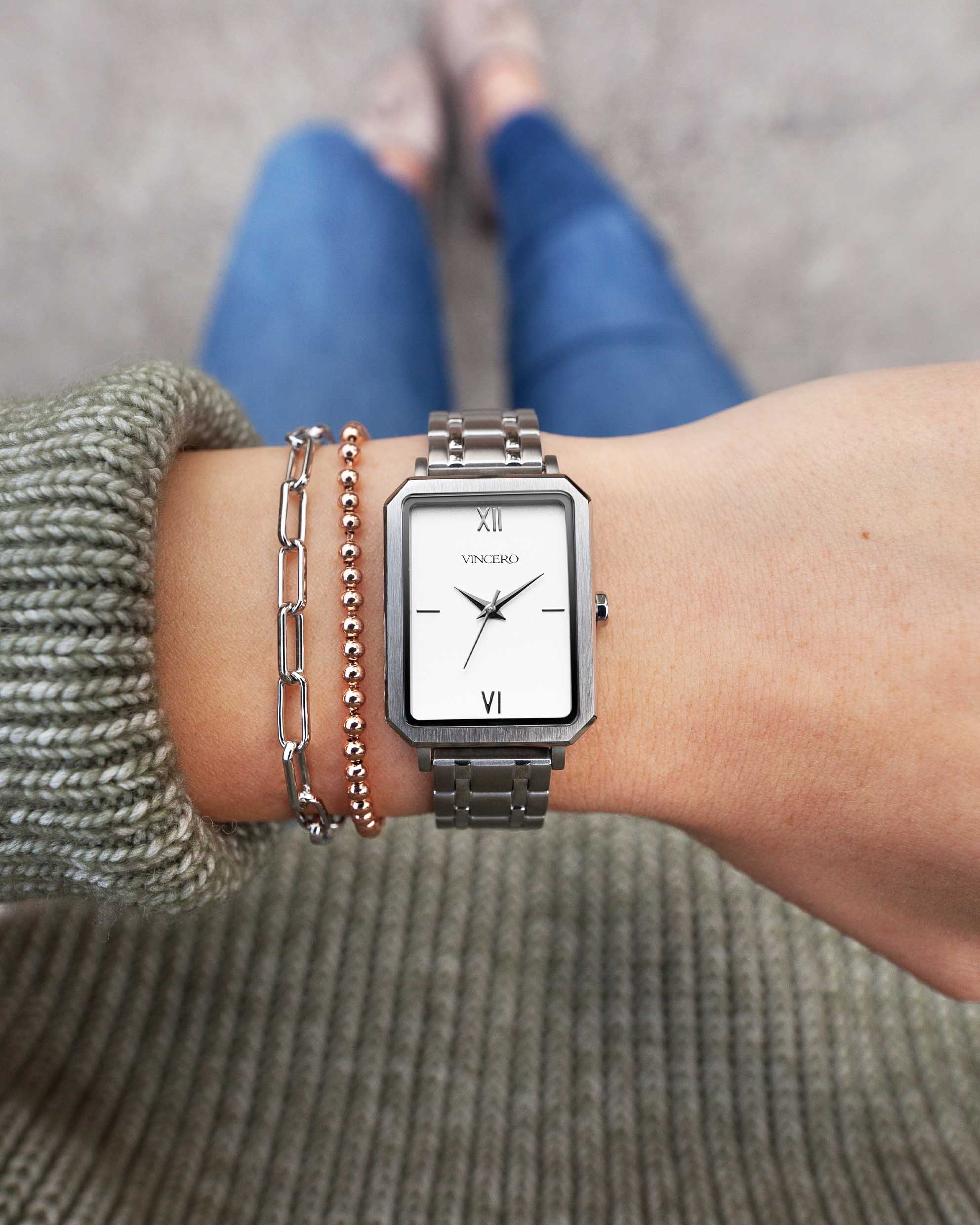Ava - Brushed Silver - Watch