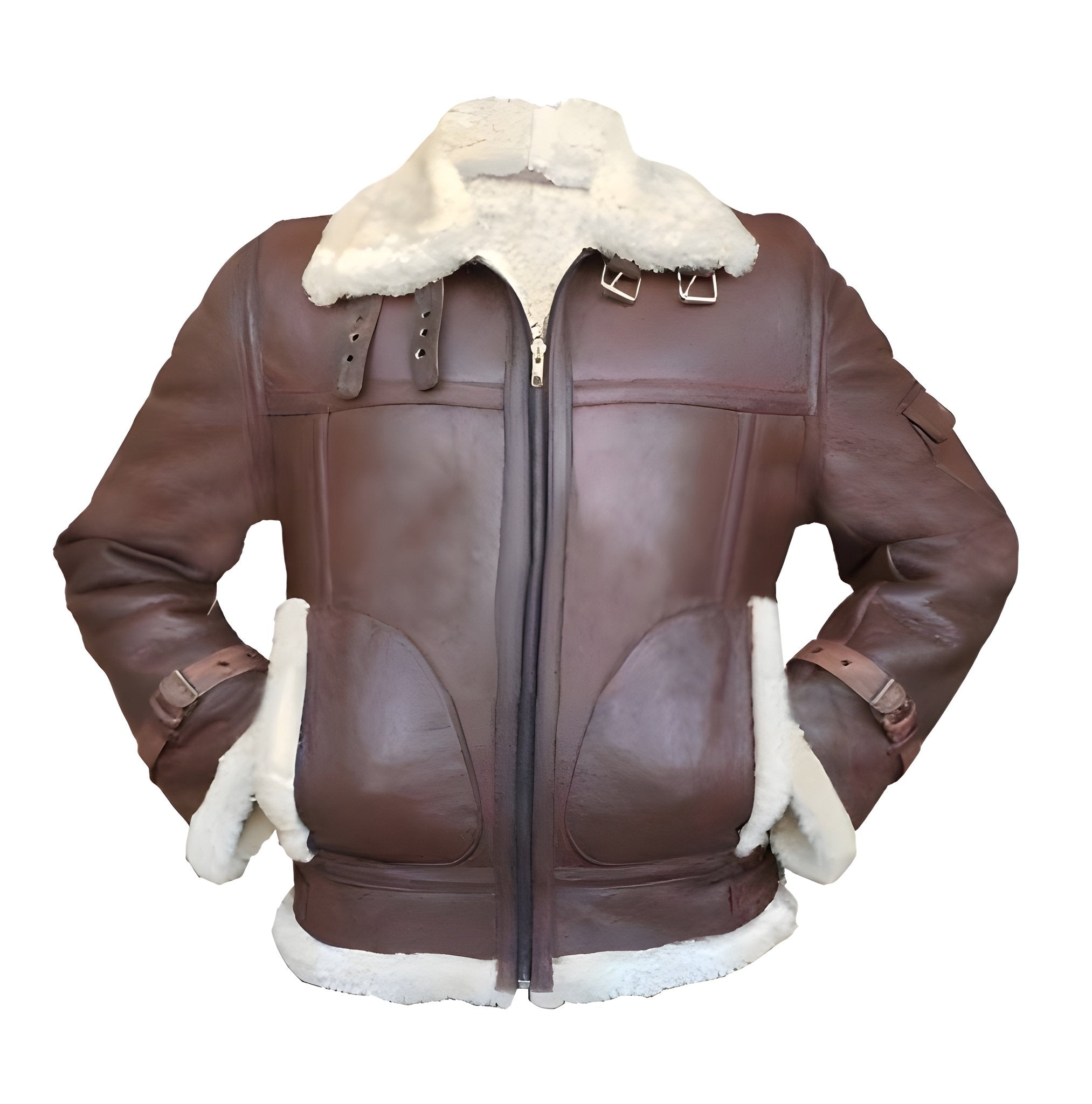 B3 Aviator Bomber Jacket — Handcrafted Shearling & Sheepskin Leather - Overture Gifts