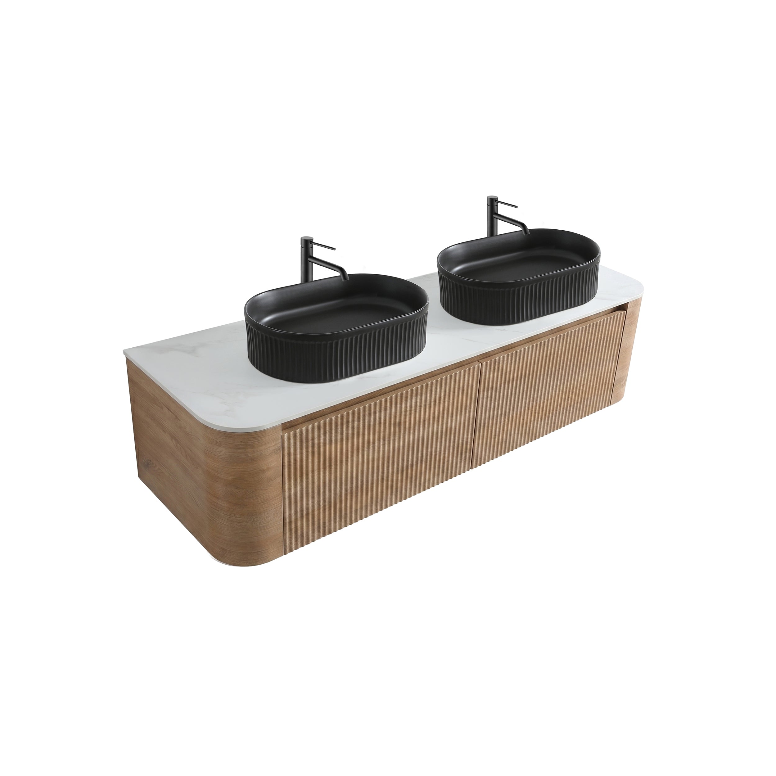 Erba 60 Inch Bathroom Vanity with Sink, Honey