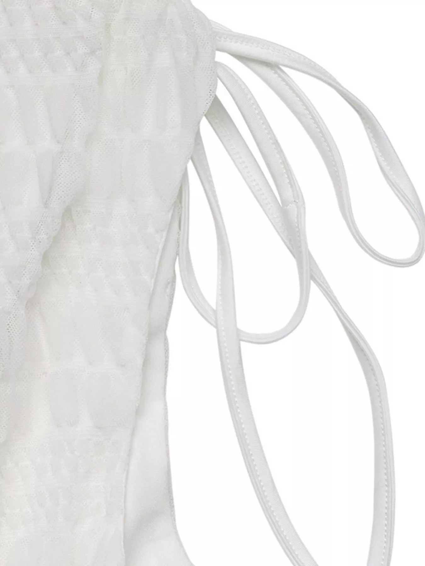 Smocked Deep V-Neck Sleeveless Dress