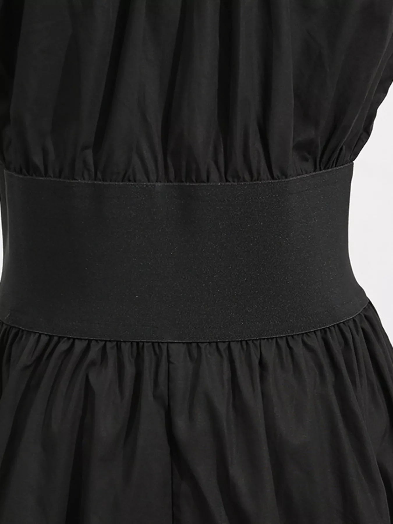 Lace-Up Corset Sleeveless Midi Dress