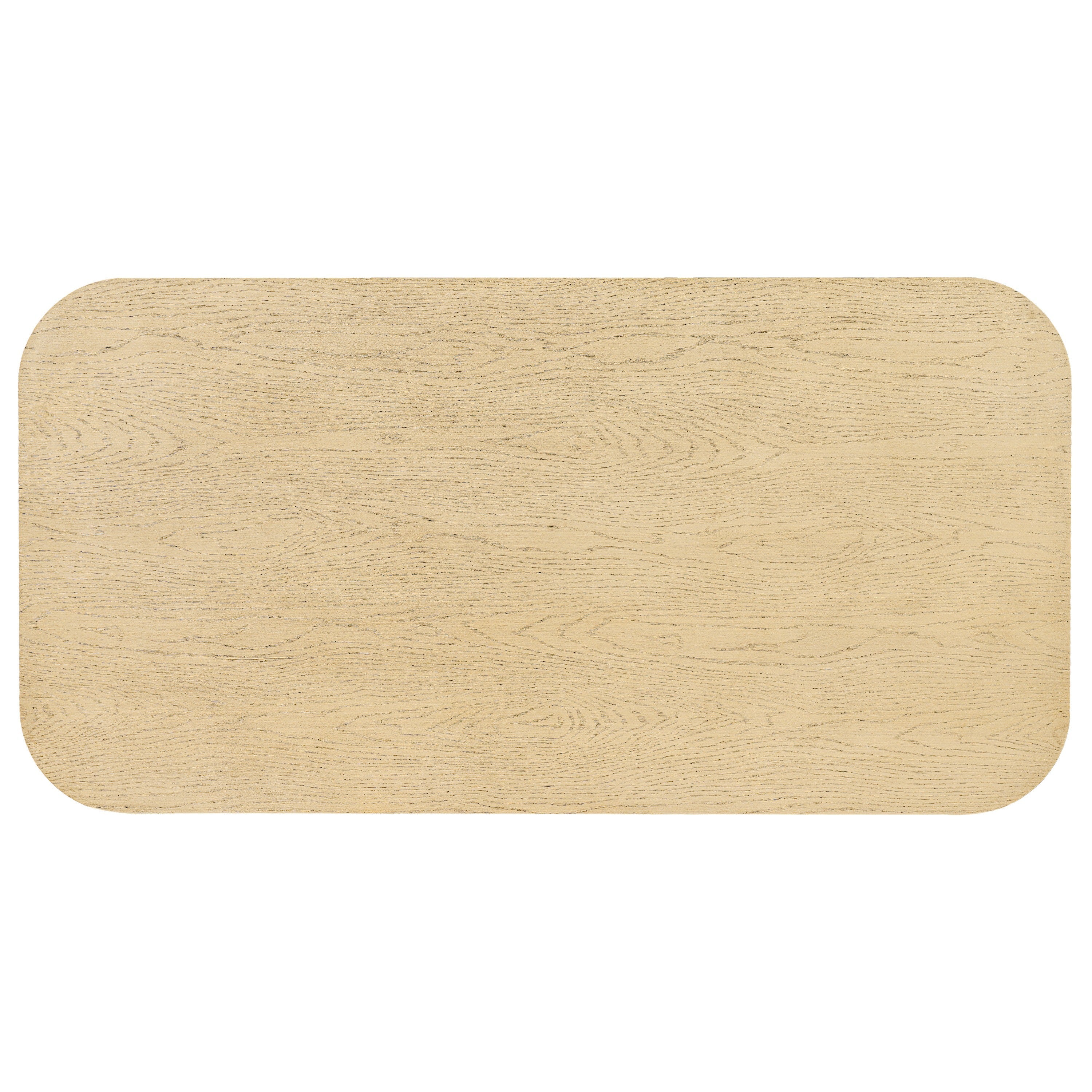 Natural Oak Veneer Dining Table
