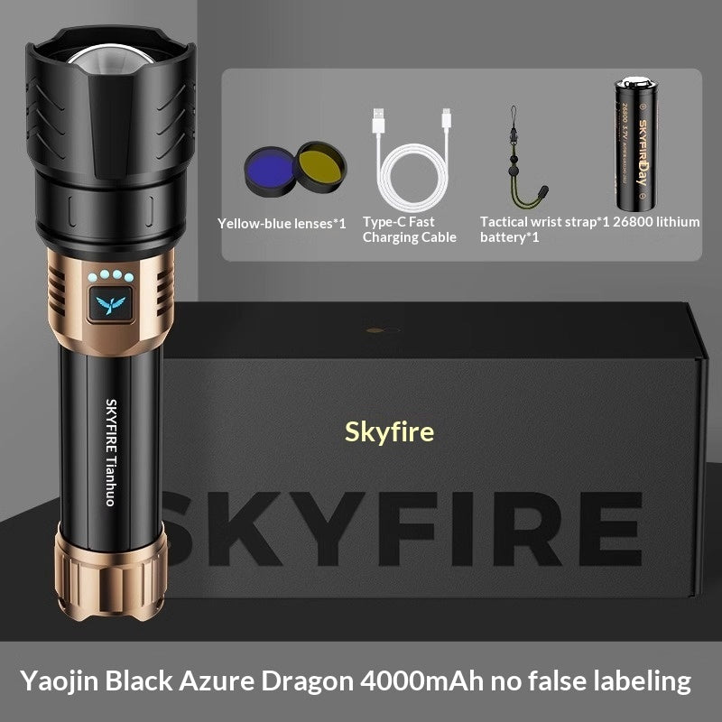 Ultra-bright Flashlight Ultra-bright Laser Beam Long-range Outdoor Use