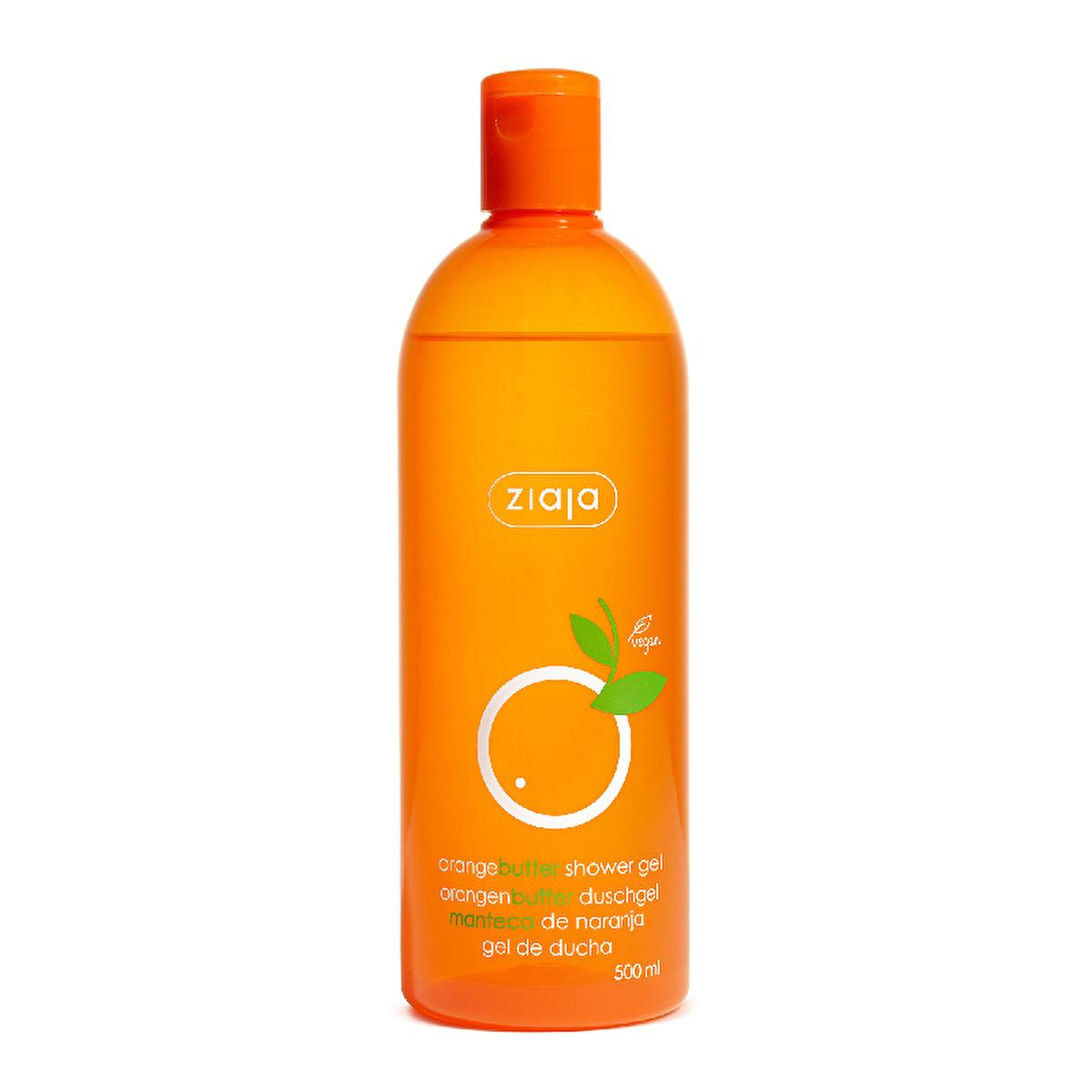Ziaja Orange Oil Shower Gel: Natural, Moisturizing Body Wash for Sensitive Skin & Kids - Gentle Cleansing & Hydrating (16.91 fl oz)