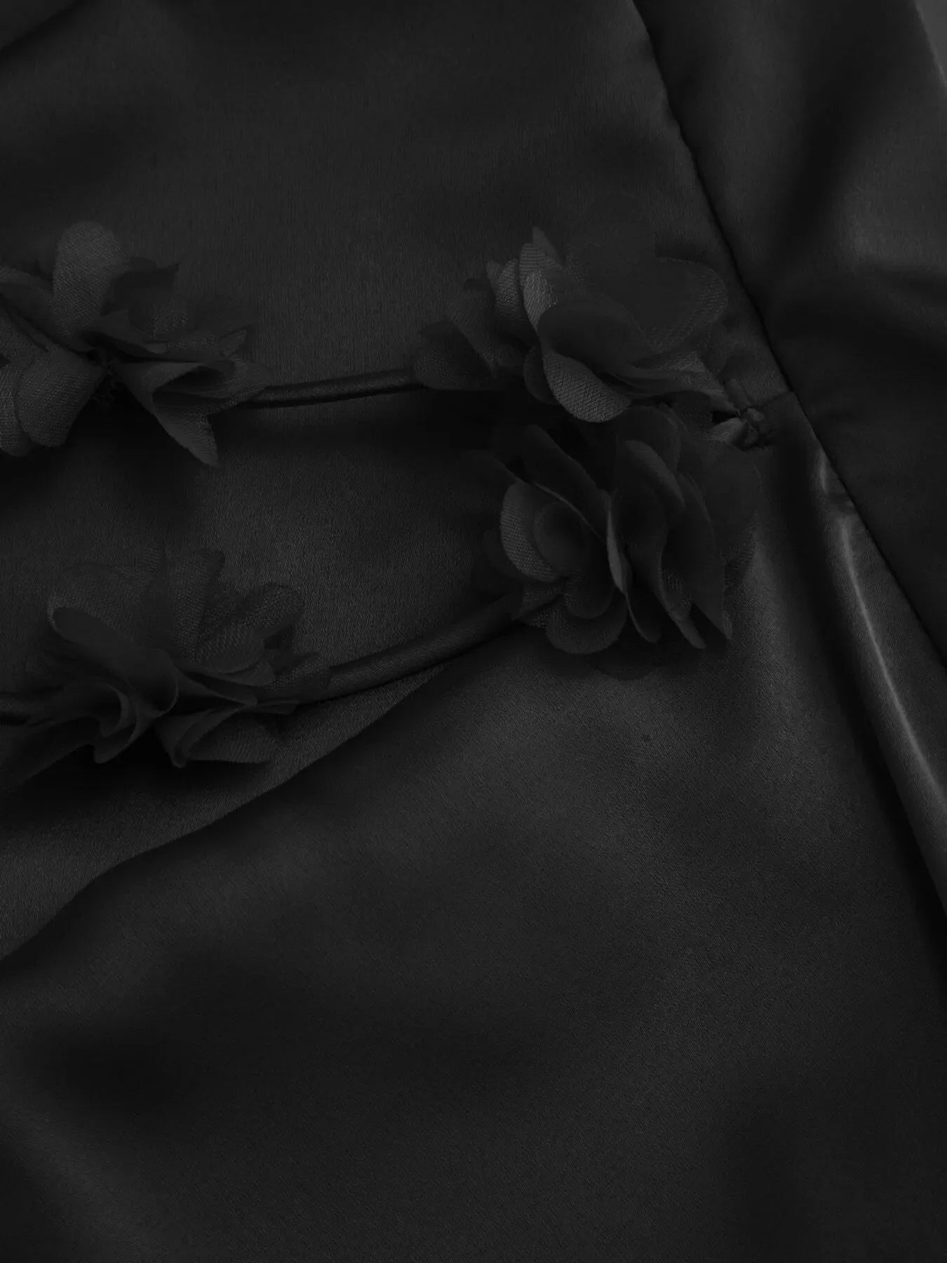 Cowl Neck Satin Maxi Dress