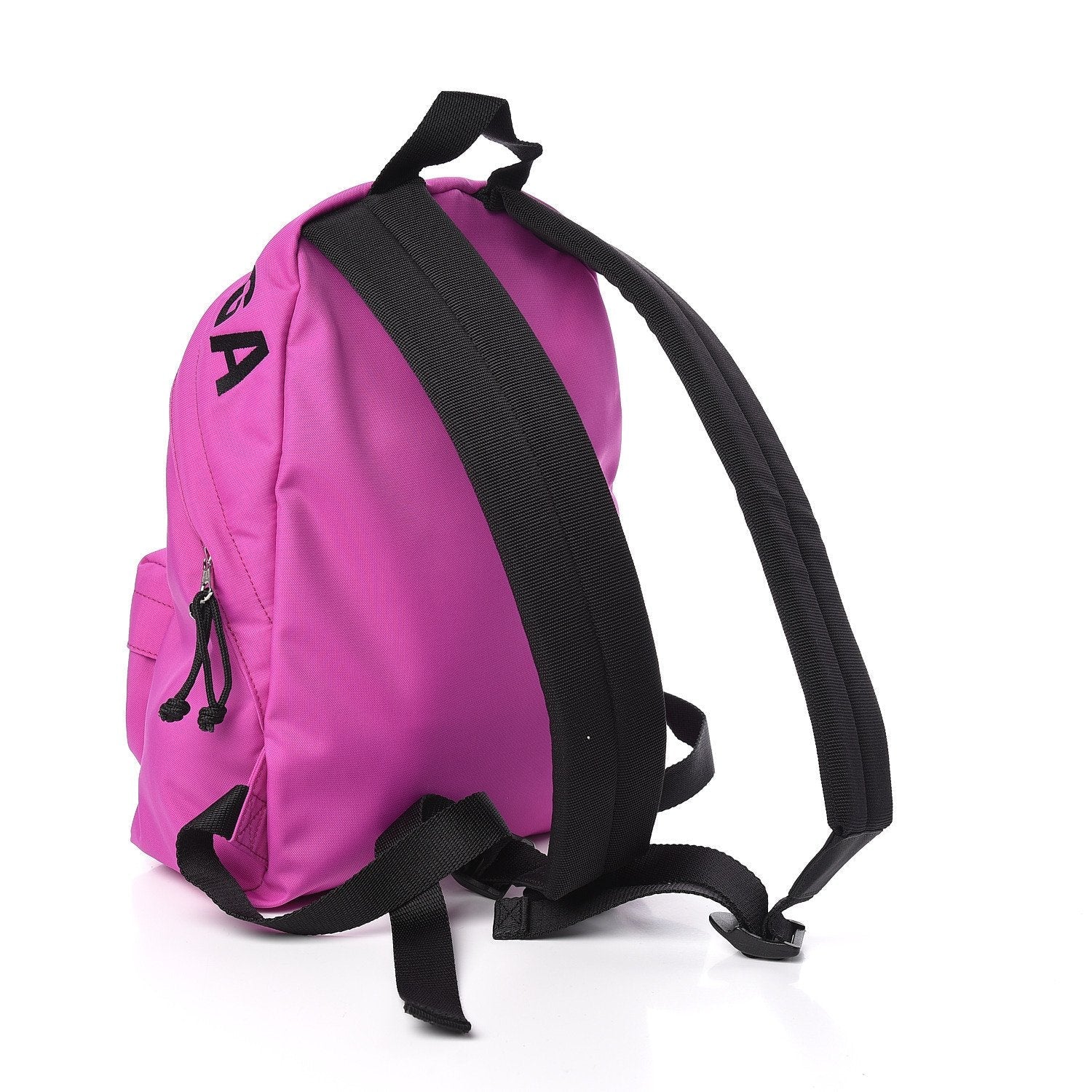 Balenciaga Wheel Sport Backpack Pink Fuchsia Nylon Logo