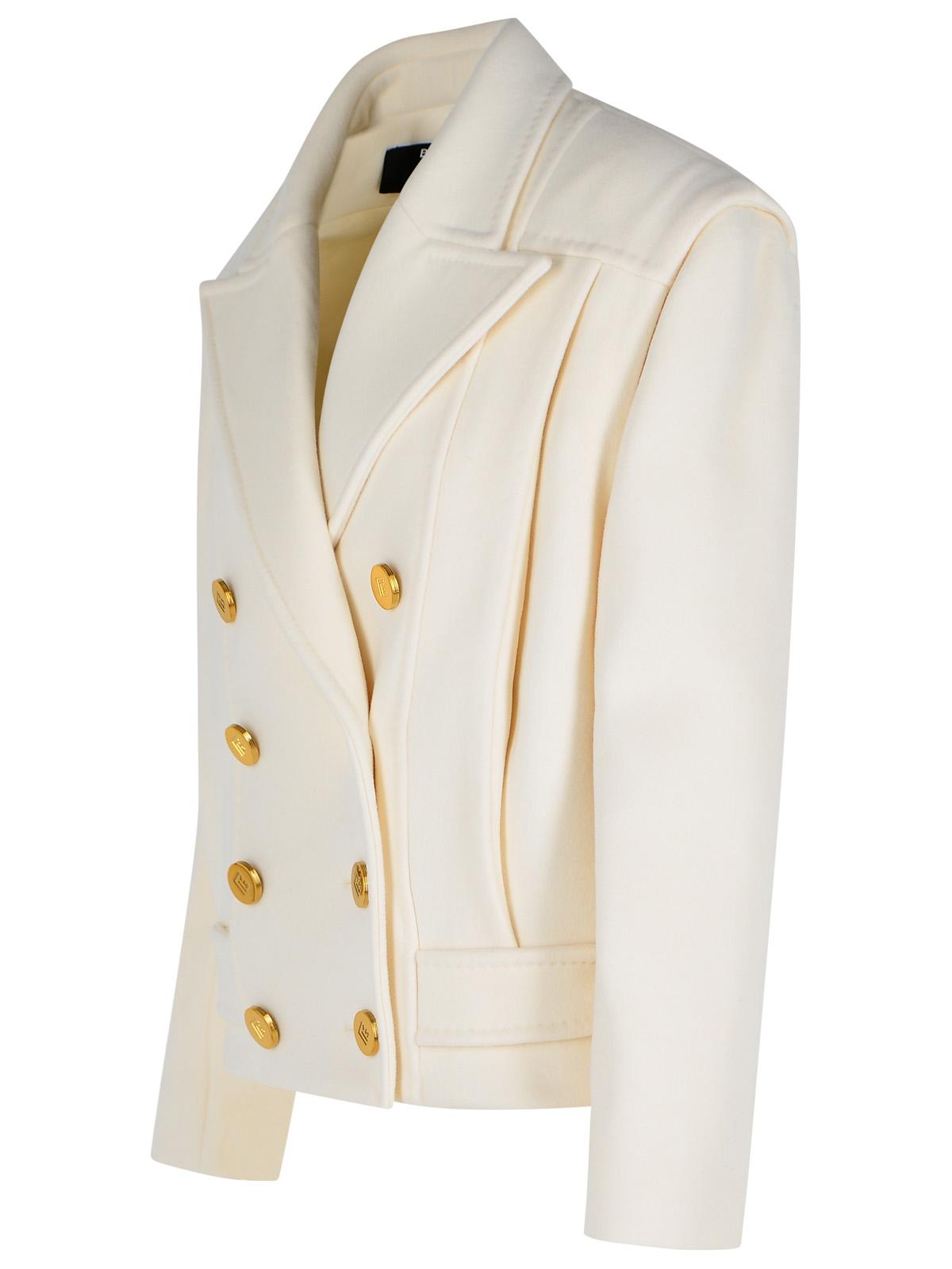 Balmain Short 'Caban' Virgin Wool And Cashmere Jacket Women - Overture Gifts