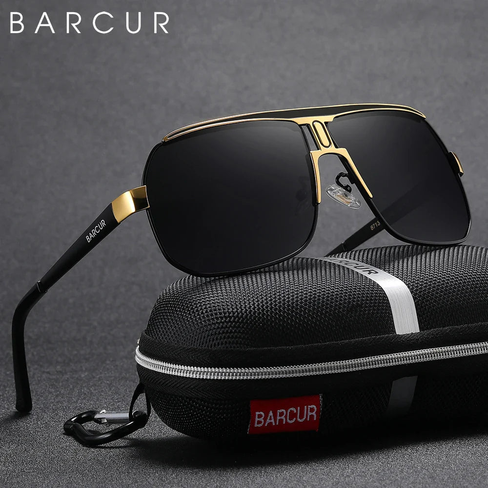 BARCUR Polarized Sports Sunglasses for Men Fashionable Fishing Driving Hiking and Outdoor Eyewear UV400 Protection Gradient Lenses - Overture Gifts