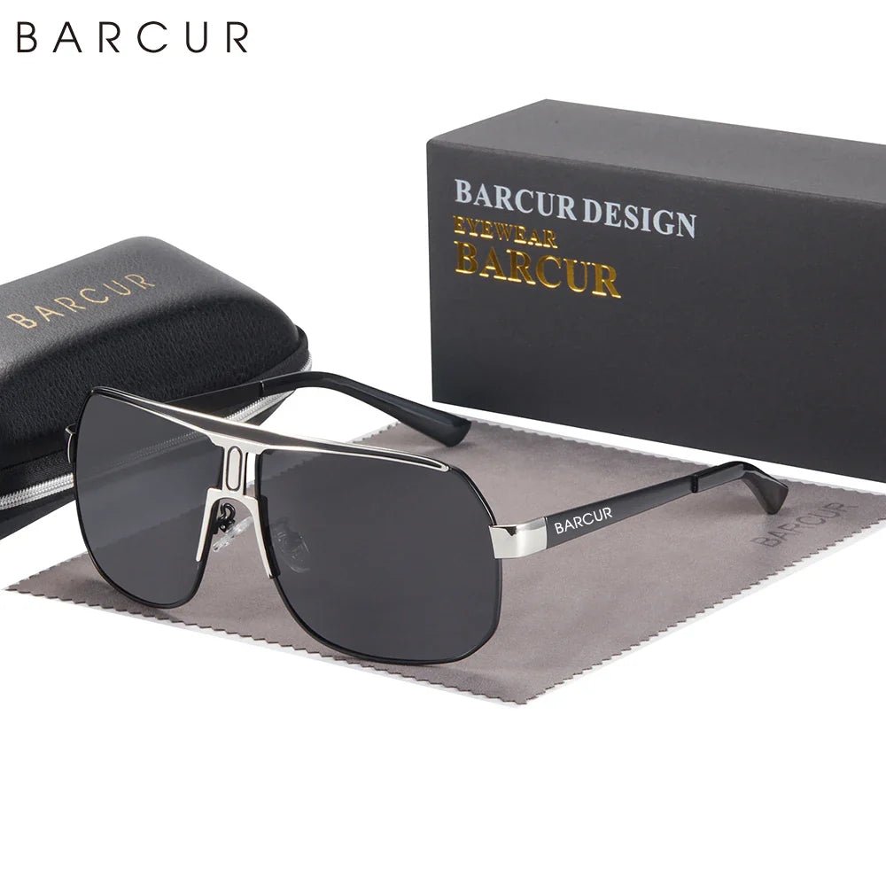 BARCUR Polarized Sports Sunglasses for Men Fashionable Fishing Driving Hiking and Outdoor Eyewear UV400 Protection Gradient Lenses - Overture Gifts