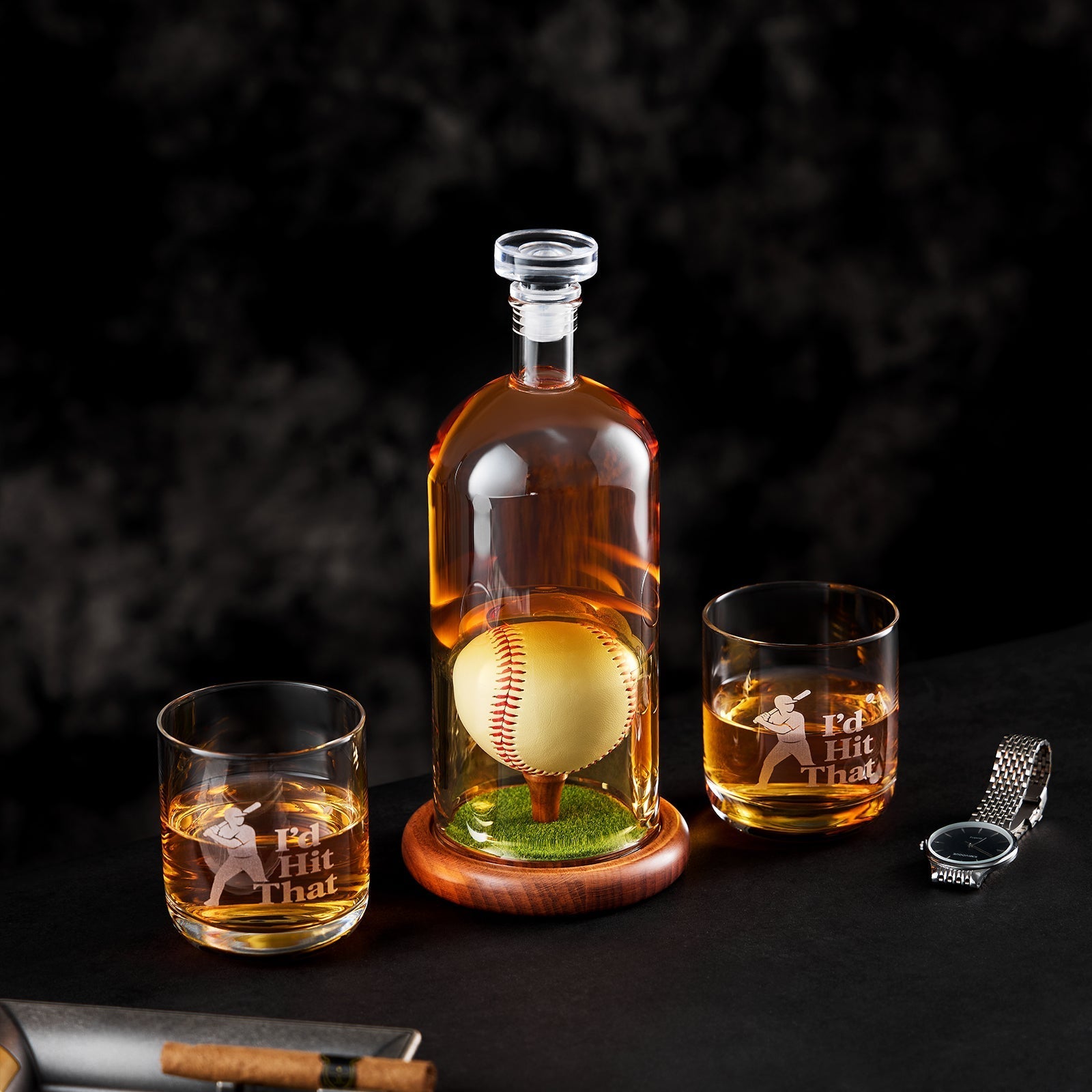 Baseball Decanter Set - Overture Gifts