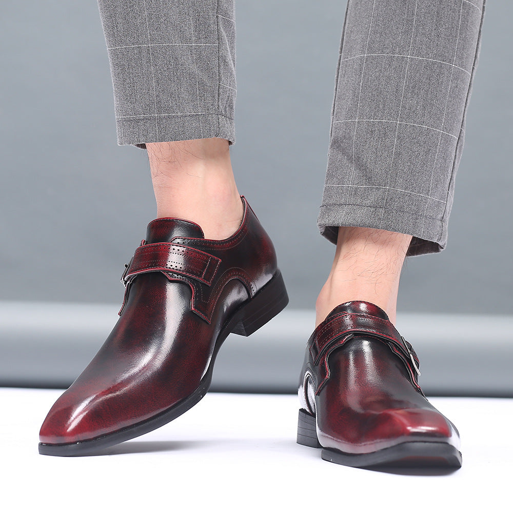 Business-casual Formal Mens Leather Shoes