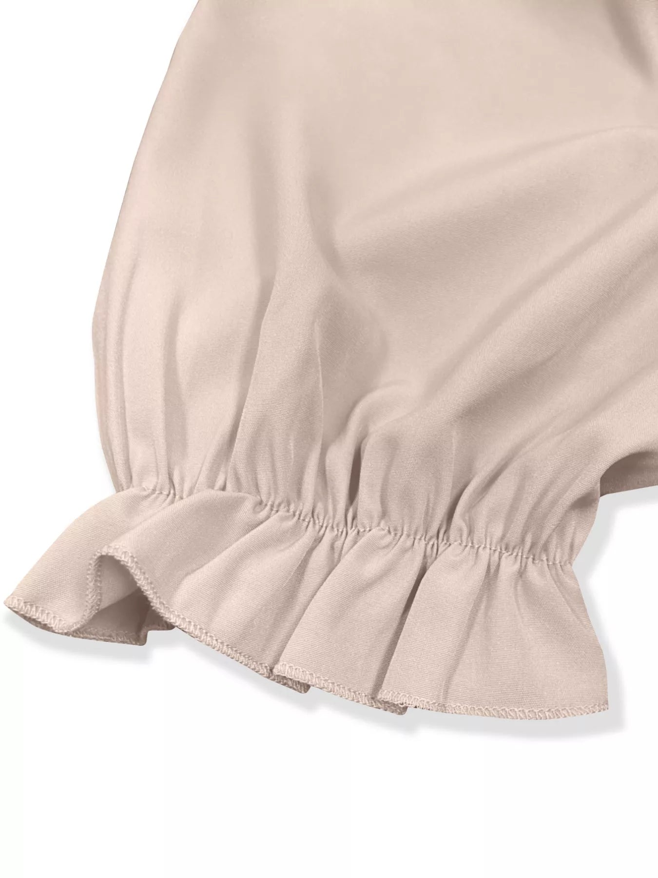 Square Neck Puff Sleeve A-Line Mini Dress