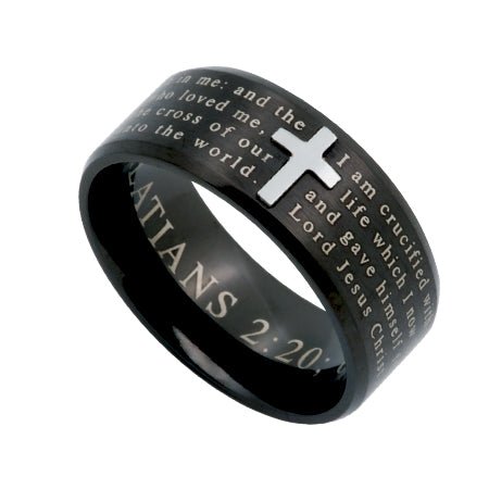 Black Logos Ring - Overture Gifts