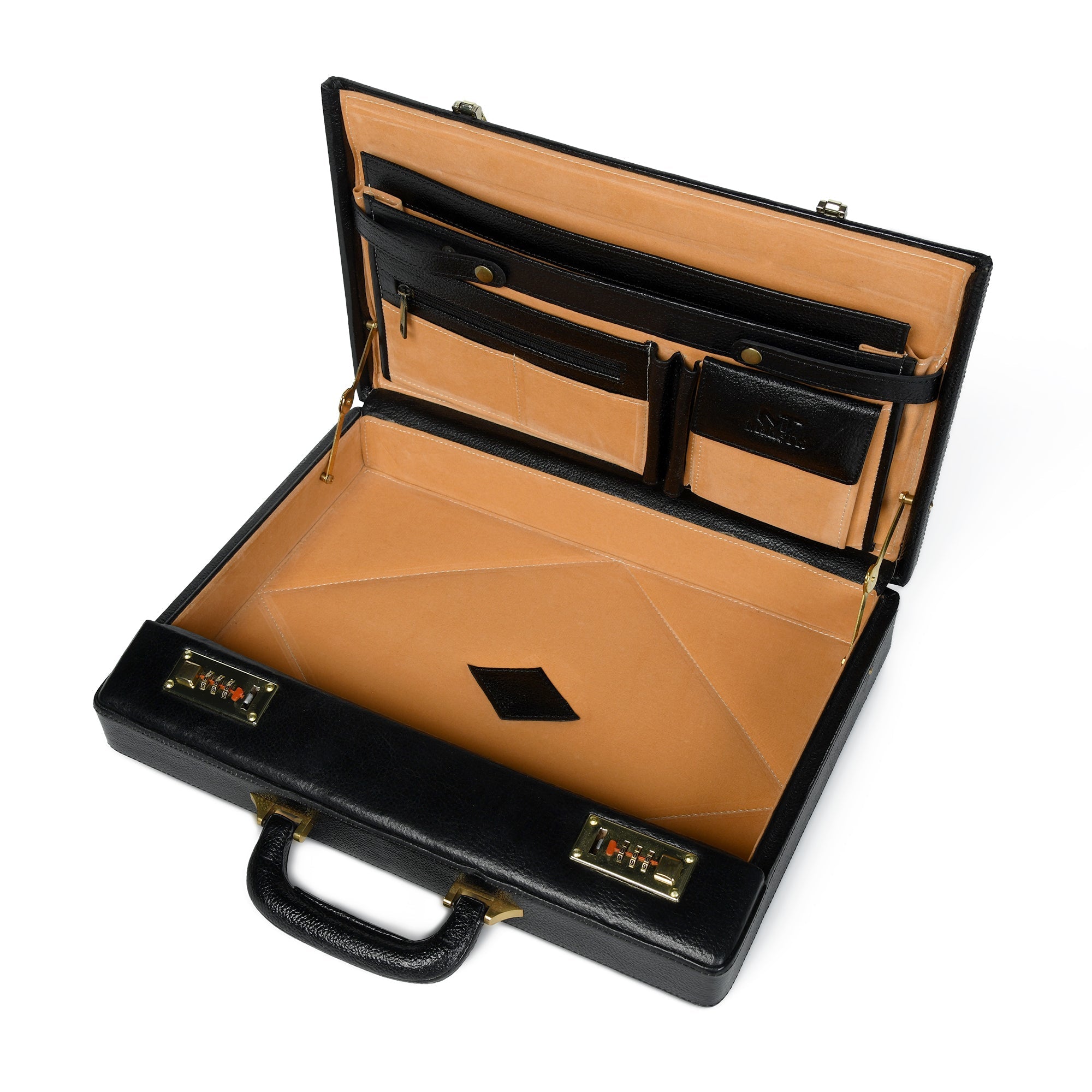 Black Office Suitcase Briefcase - Overture Gifts