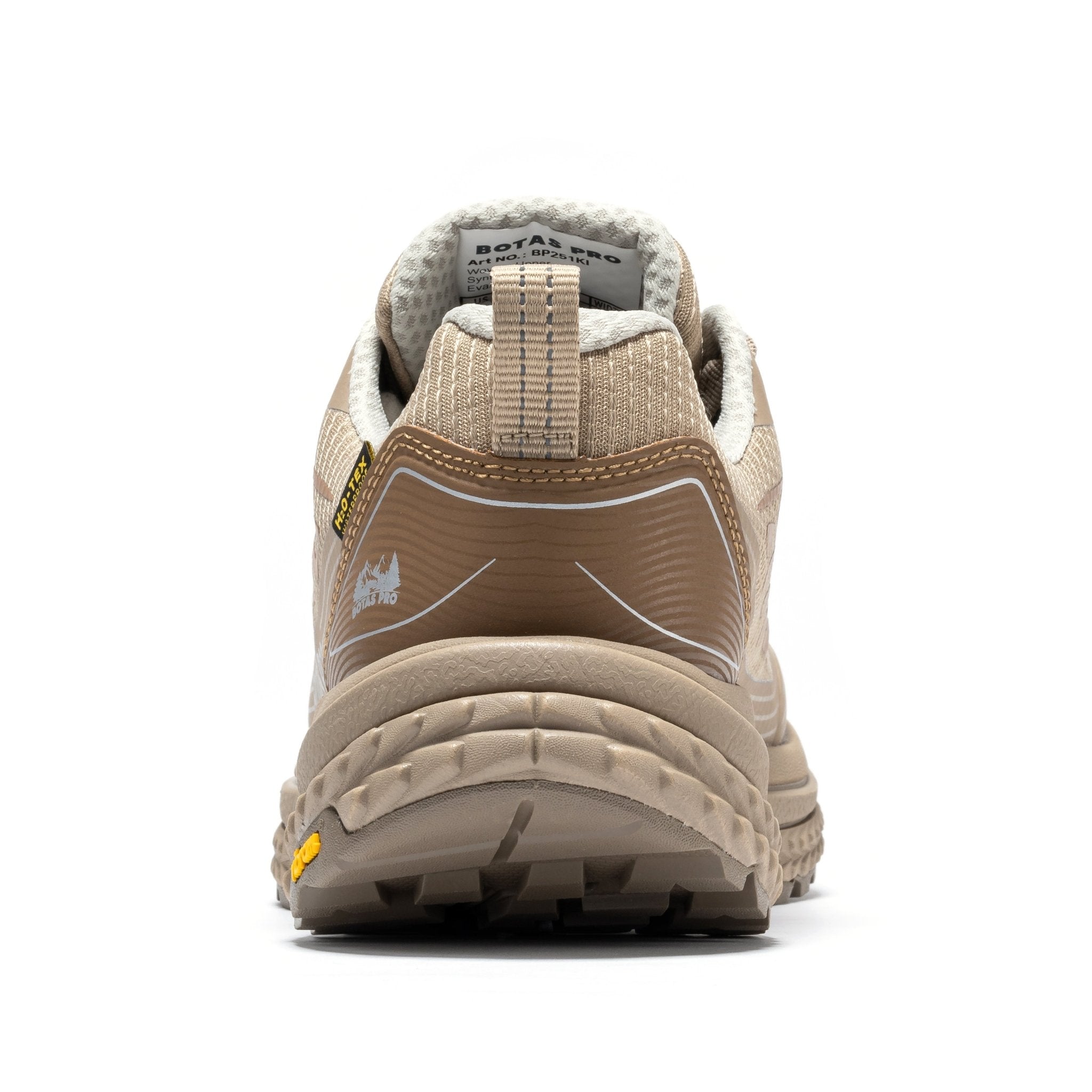Botas Pro Khaki 4 Inch Waterproof Outdoor Shoes BP251KI - Overture Gifts