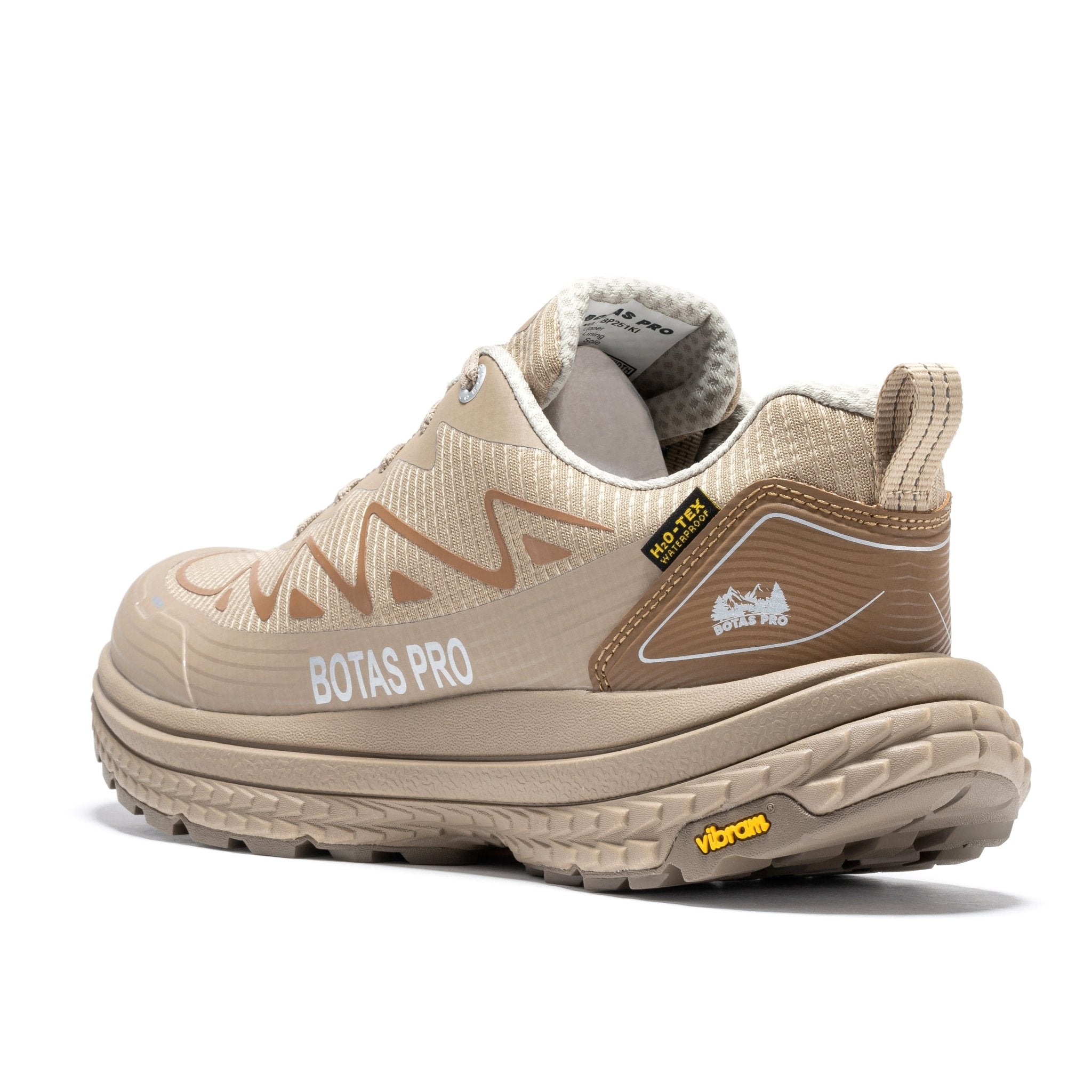 Botas Pro Khaki 4 Inch Waterproof Outdoor Shoes BP251KI - Overture Gifts