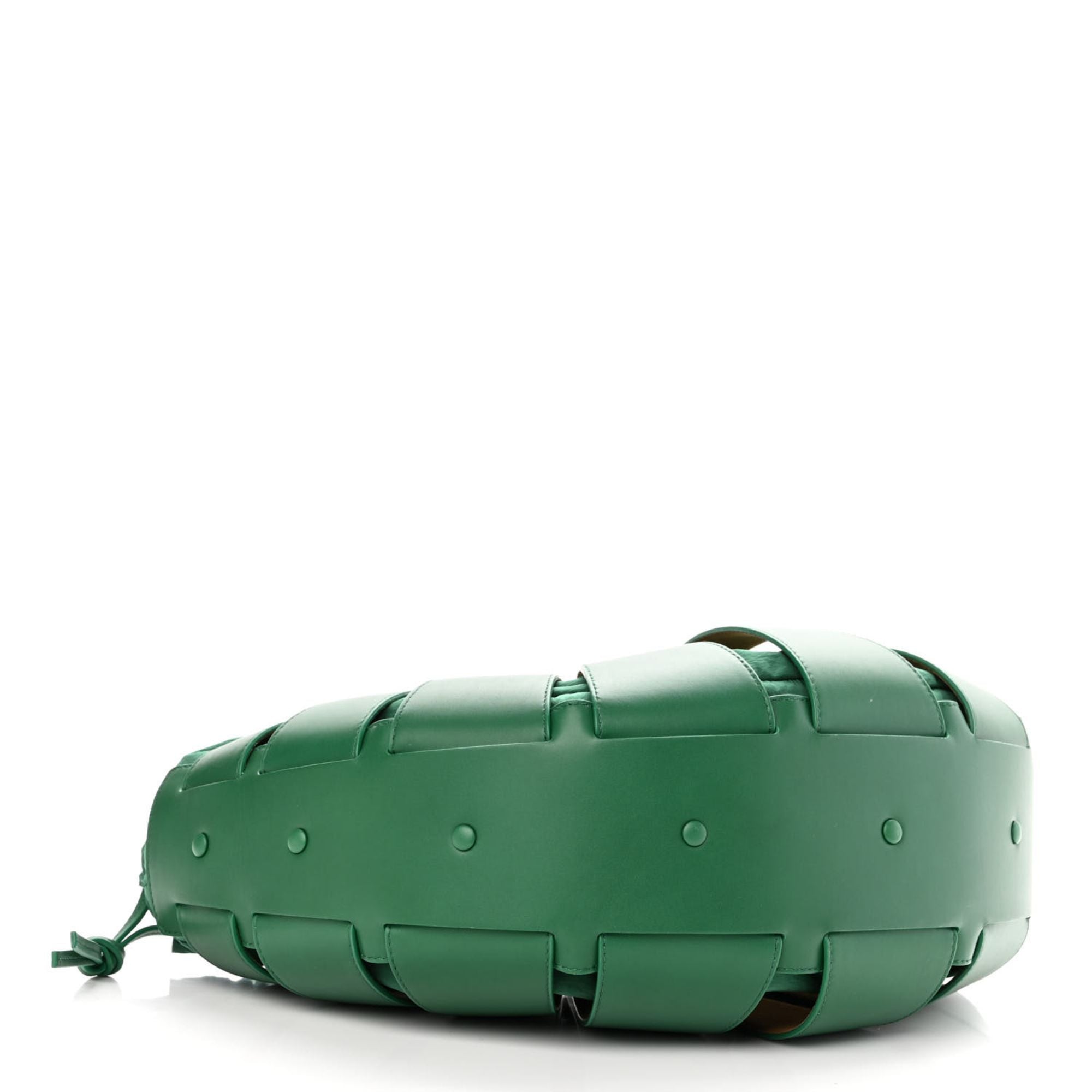 Bottega Veneta The Shell Bag Racing Green French Calfskin Shoulder Bag