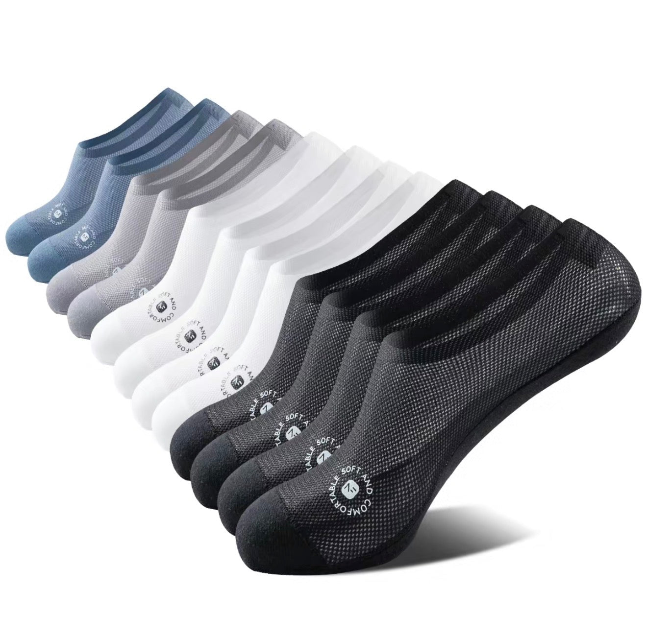 BreezeFit Low-Cut Mesh Socks - Overture Gifts
