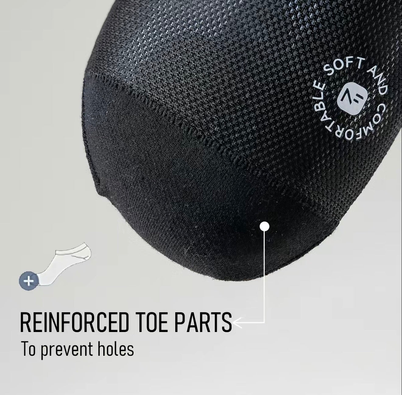 BreezeFit Low-Cut Mesh Socks - Overture Gifts