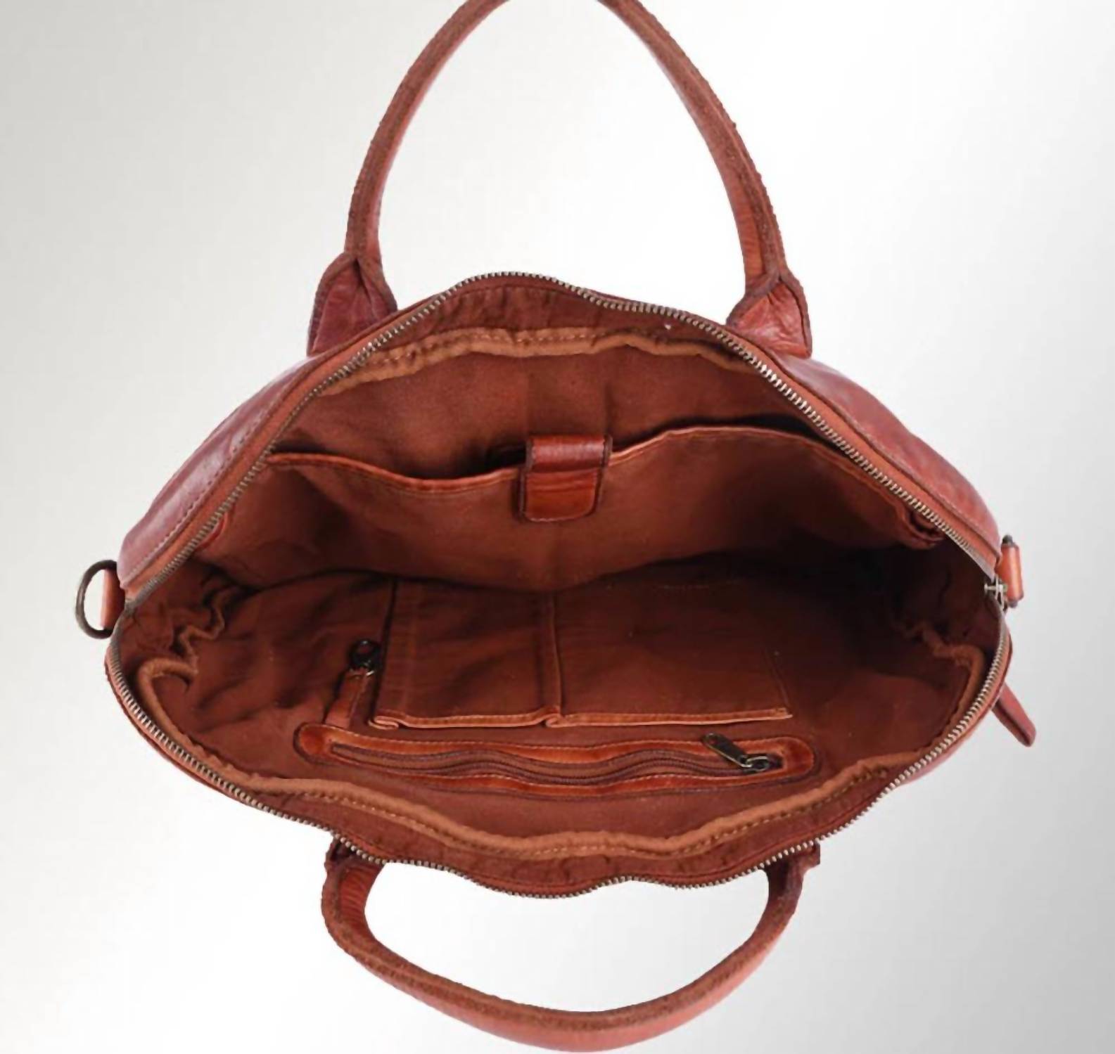 Briefcase Genuine Leather Western Bag - Overture Gifts