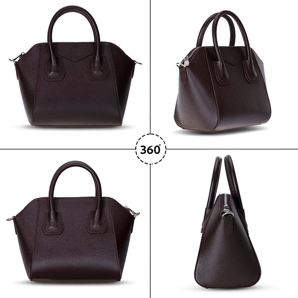 Lorenza Small Women’s Leather Bag – Genuine Leather Handbag for Everyday Elegance | Minimal & Handcrafted
