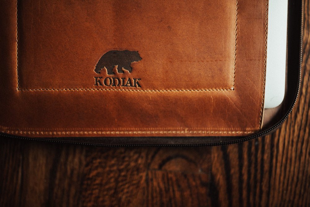 Buffalo Leather MacBook Portfolio - Overture Gifts