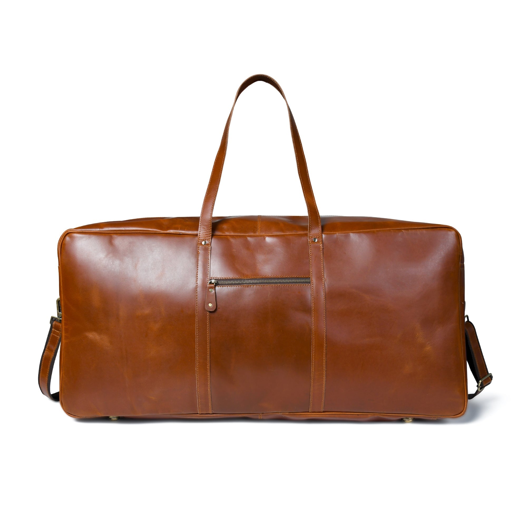 Buffalo Leather Tennis Duffle Bag - Overture Gifts