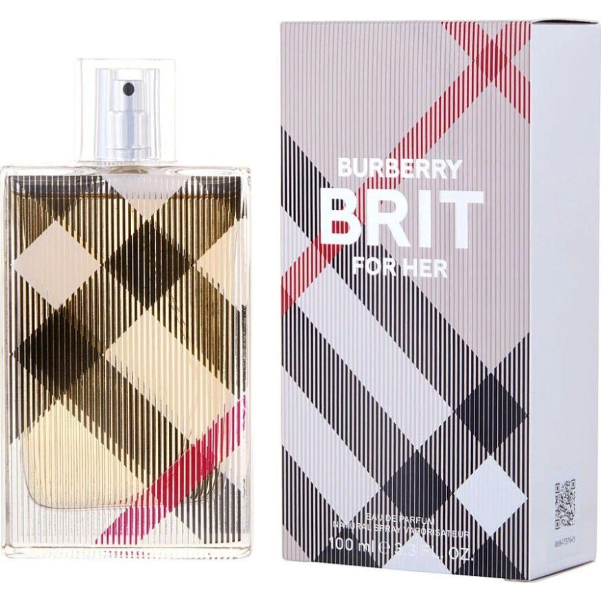 Burberry Brit for Her Eau De Parfum Spray for Women 3.3 oz