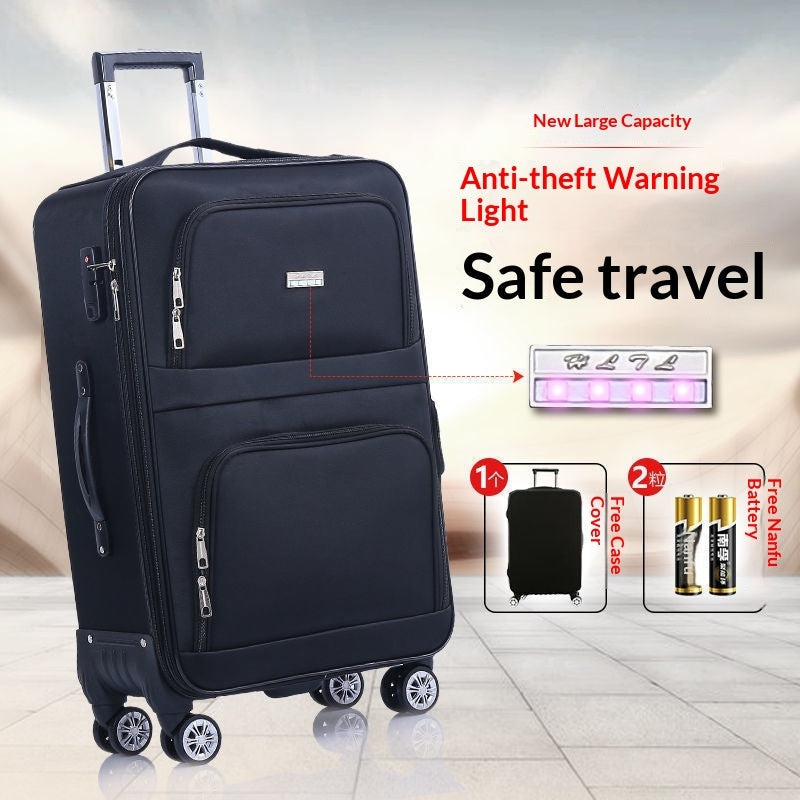 Four-wheel Rolling Suitcase Oxford Fabric Trolley Case