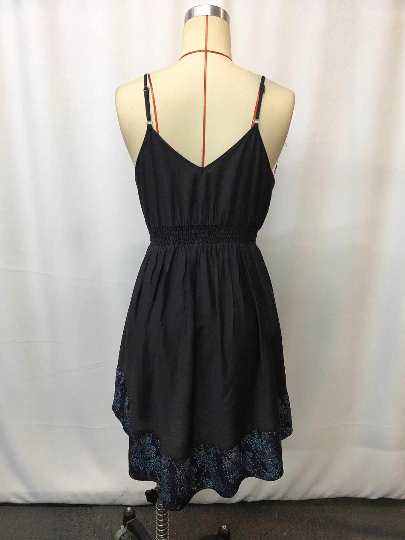 V-Neck Floral Mini Cami Dress