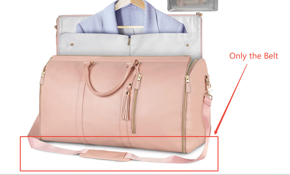 Women's Large Capacity Travel Duffle and Garment Bag Handbag