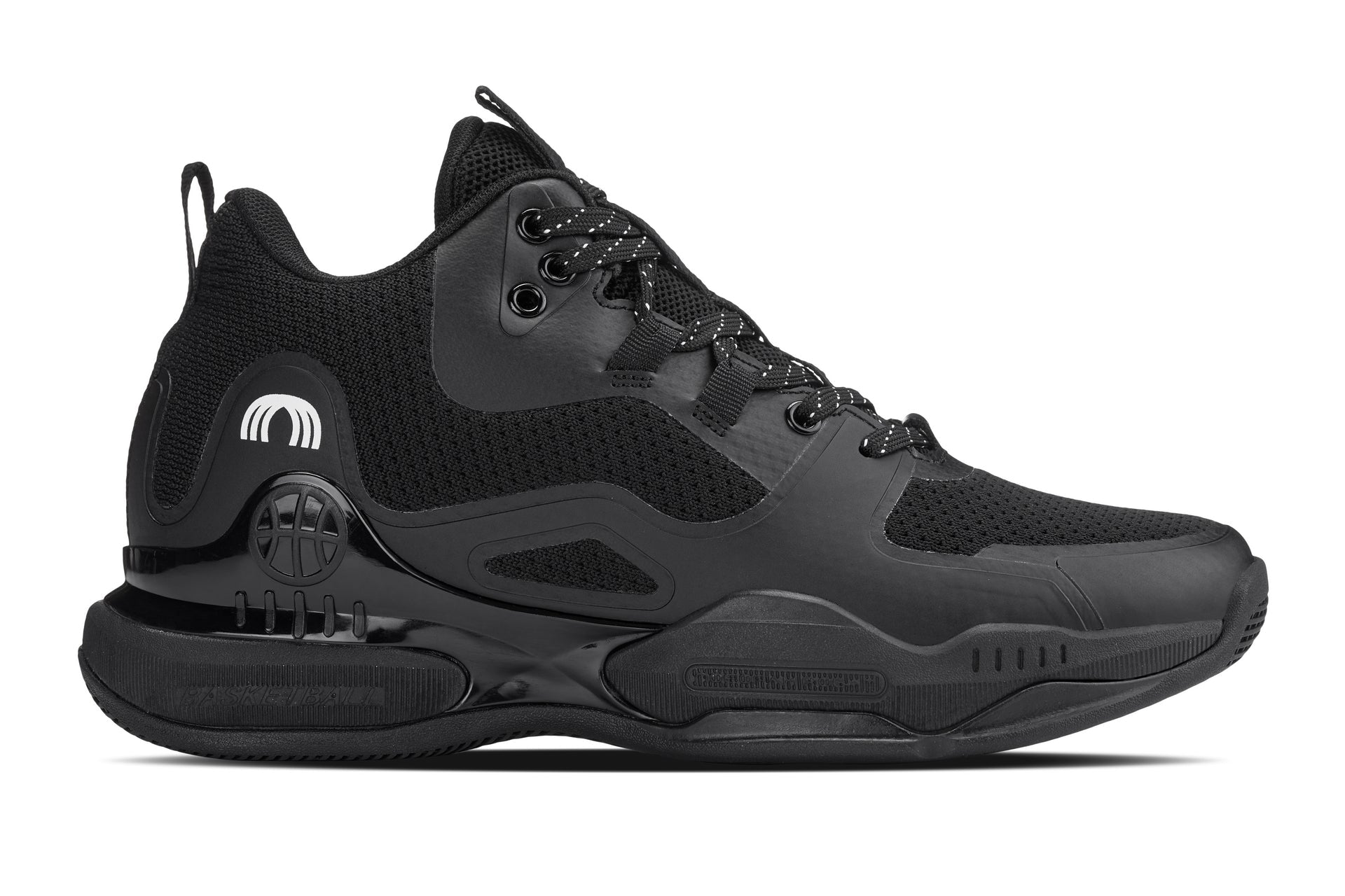 CALTO - Q393 - 3 Inches Taller (Black) - Basketball High-Top Sneakers - Overture Gifts